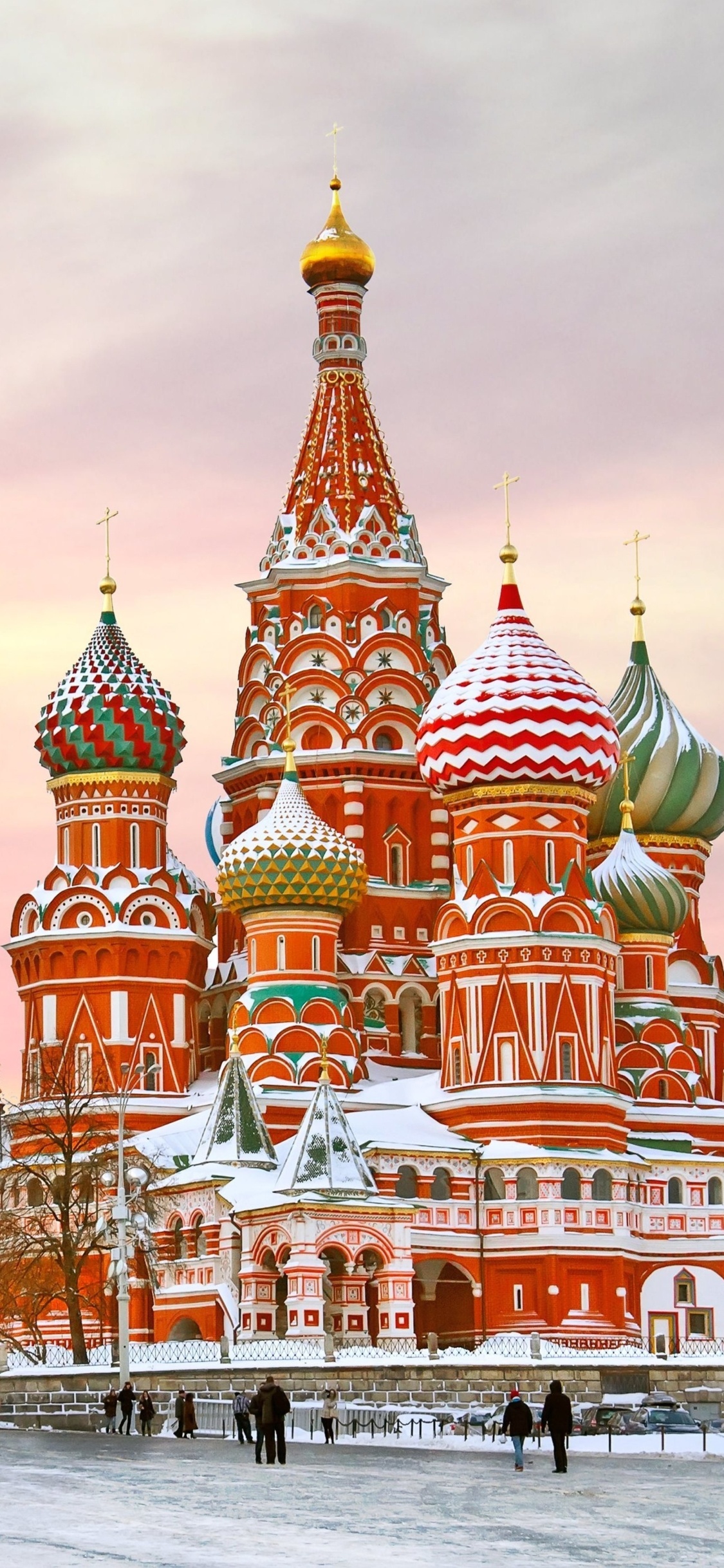 Saint Basil's, Travels, Religious landmark, 1130x2440 HD Phone
