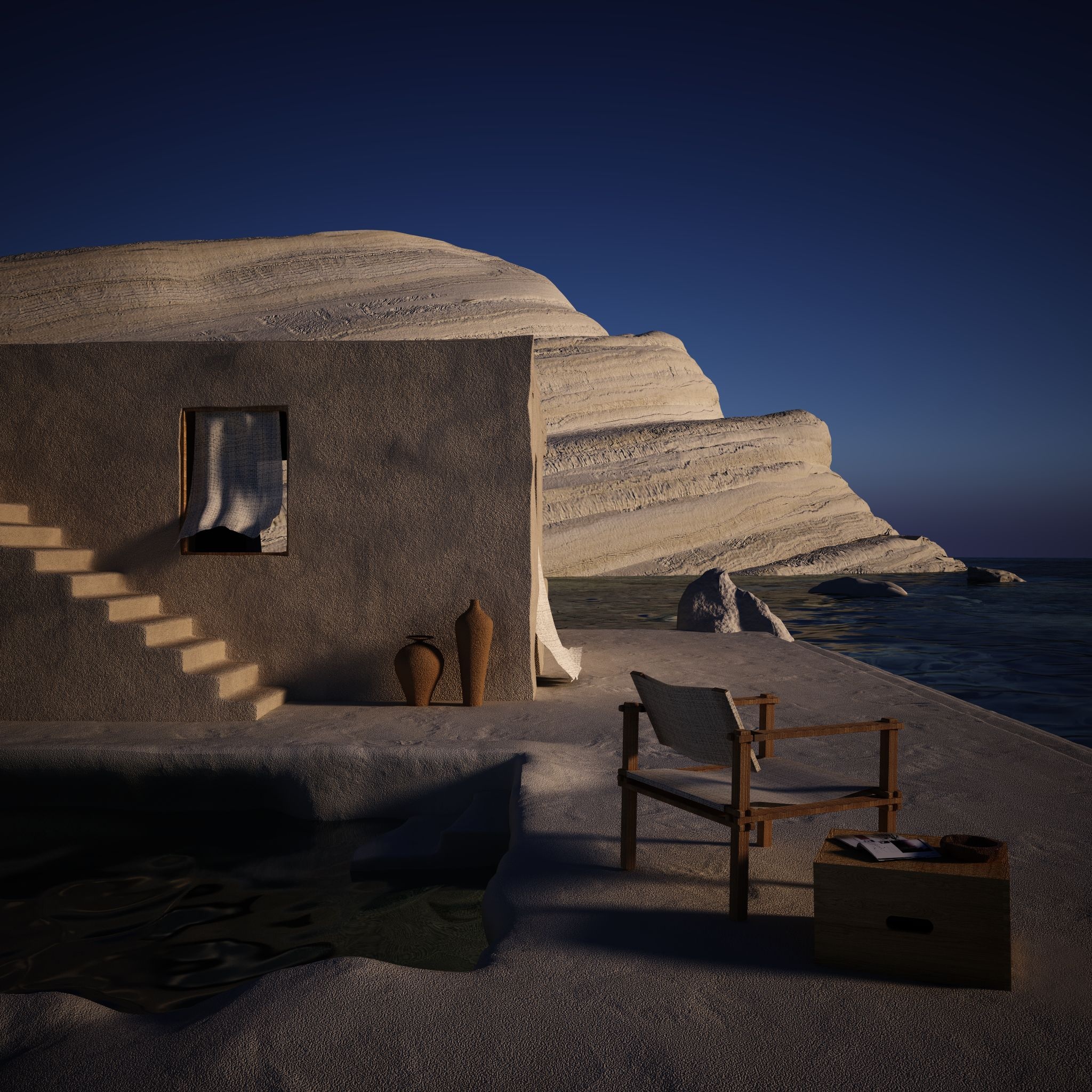 Scala dei Turchi Sicilia, Villa Saraceni, Coastal retreat, Stunning architecture, 2050x2050 HD Phone