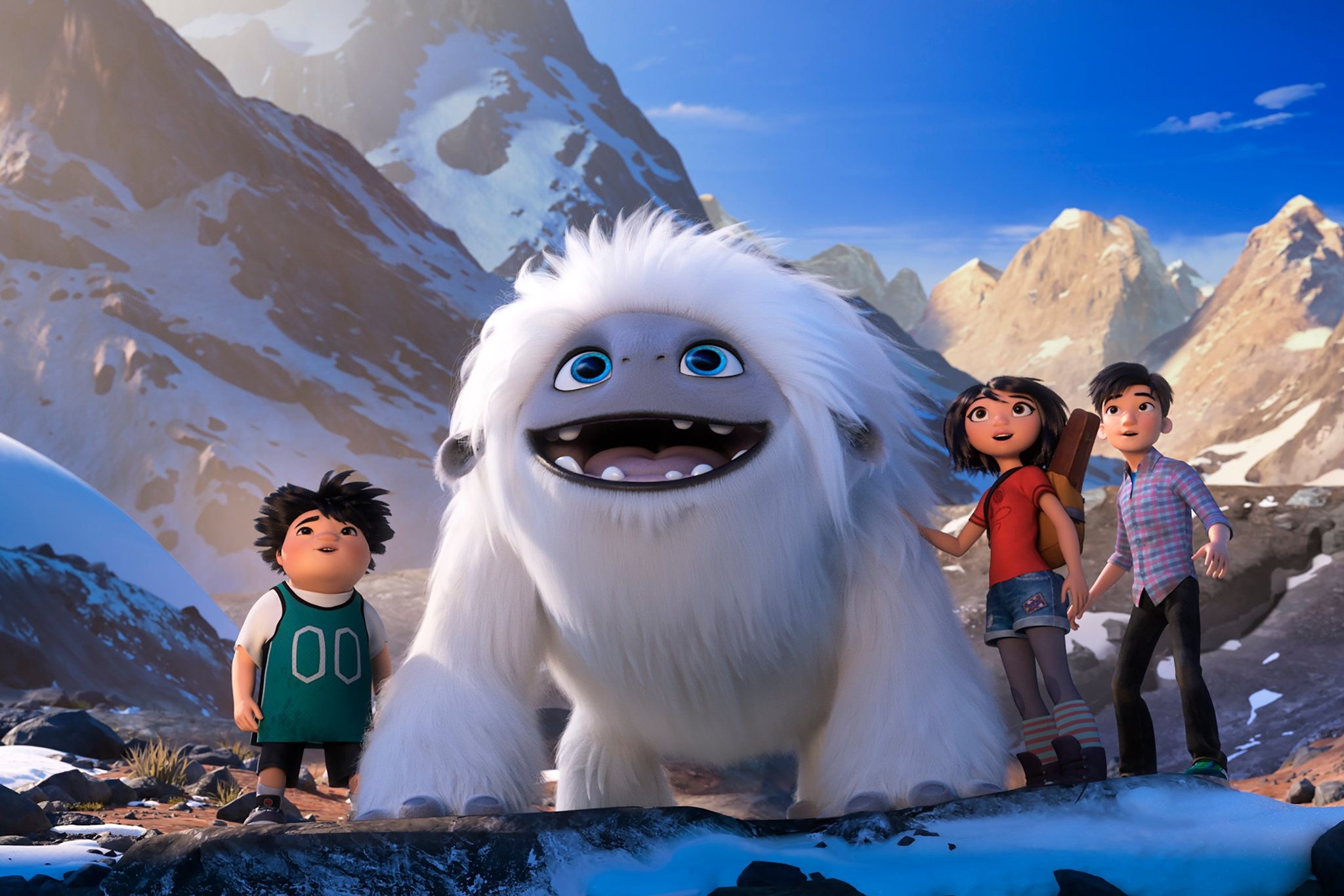 Abominable 2019, Blu-ray, Cute cartoon wallpapers, Dreamworks animation, 2050x1370 HD Desktop