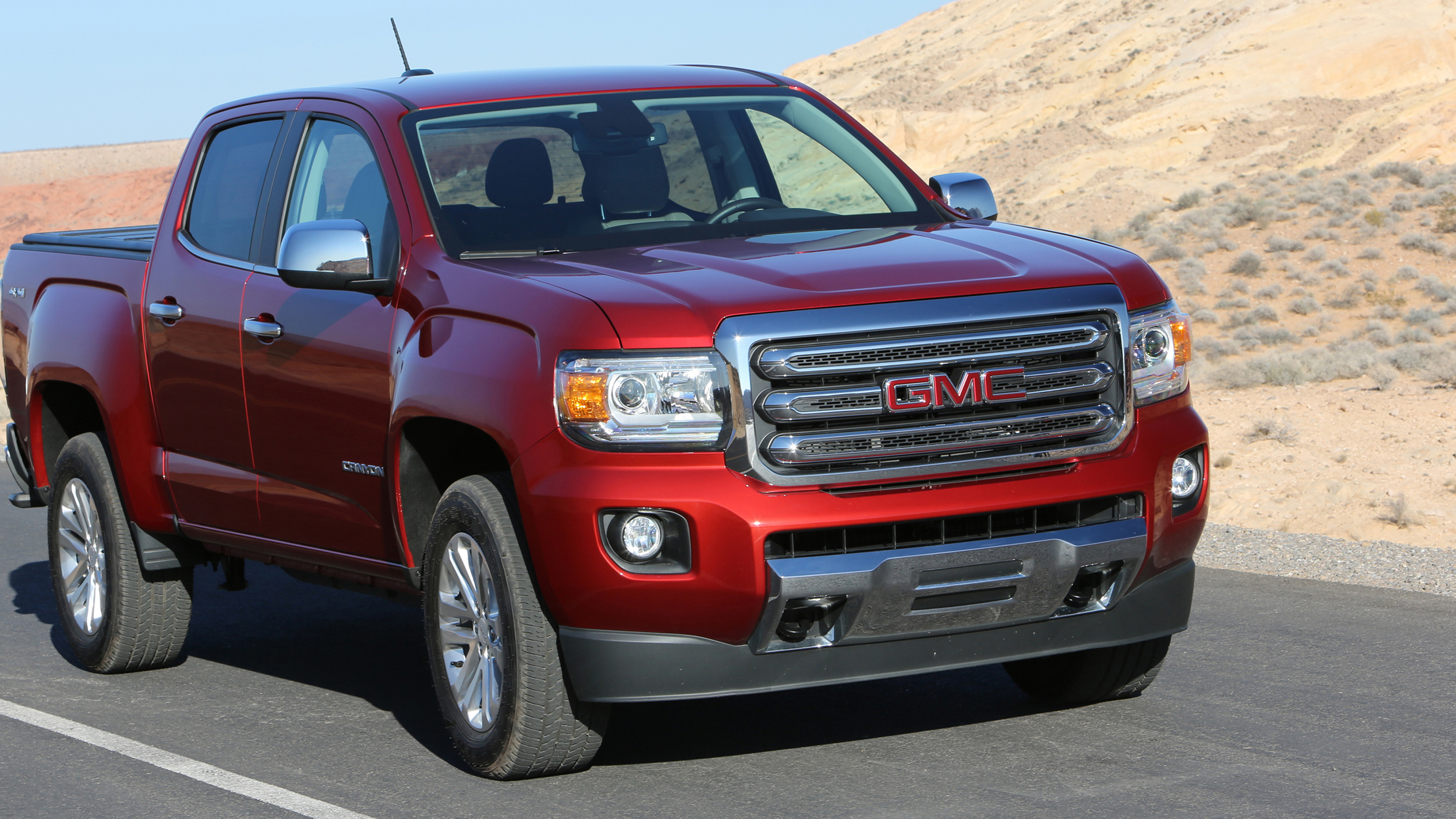 GMC Canyon, SLT crew cab 2014, 3840x2160 4K Desktop