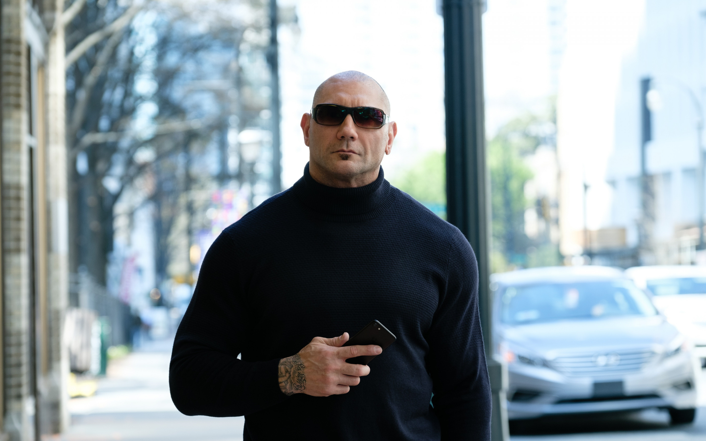 Dave Bautista, American Actor, Portrait, Star Wrestler, 2880x1800 HD Desktop