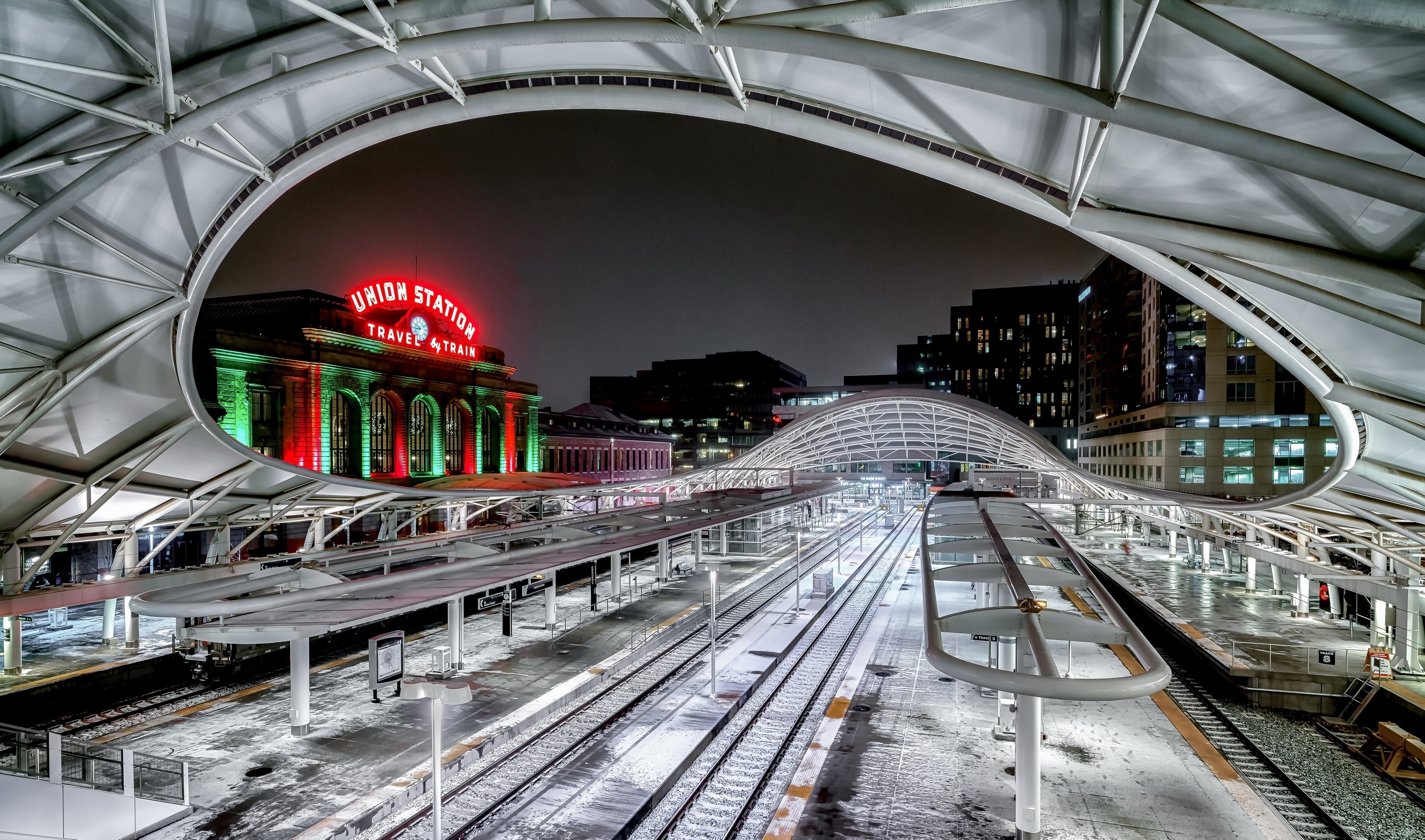 Denver travels, Railway wallpapers, HD desktop and mobile, Denver, 2900x1710 HD Desktop