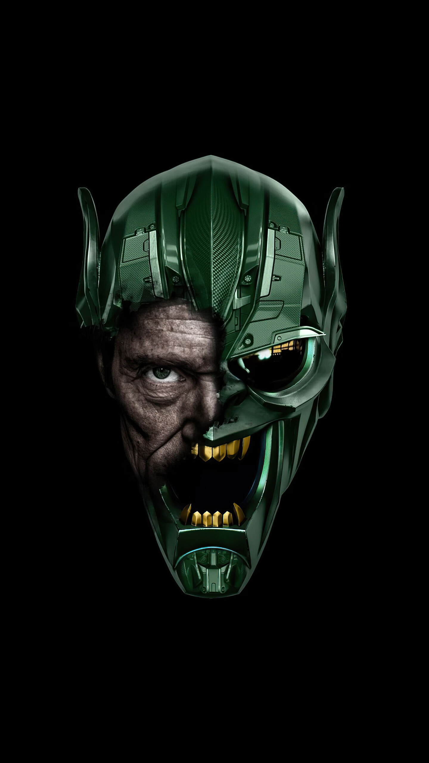 Willem Dafoe, Green Goblin Wallpaper, 1440x2560 HD Phone