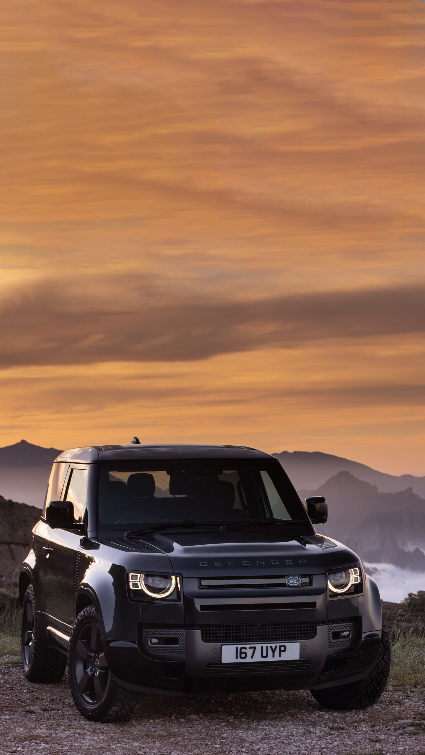 Defender 90, Land Rover Wallpaper, 1440x2560 HD Phone