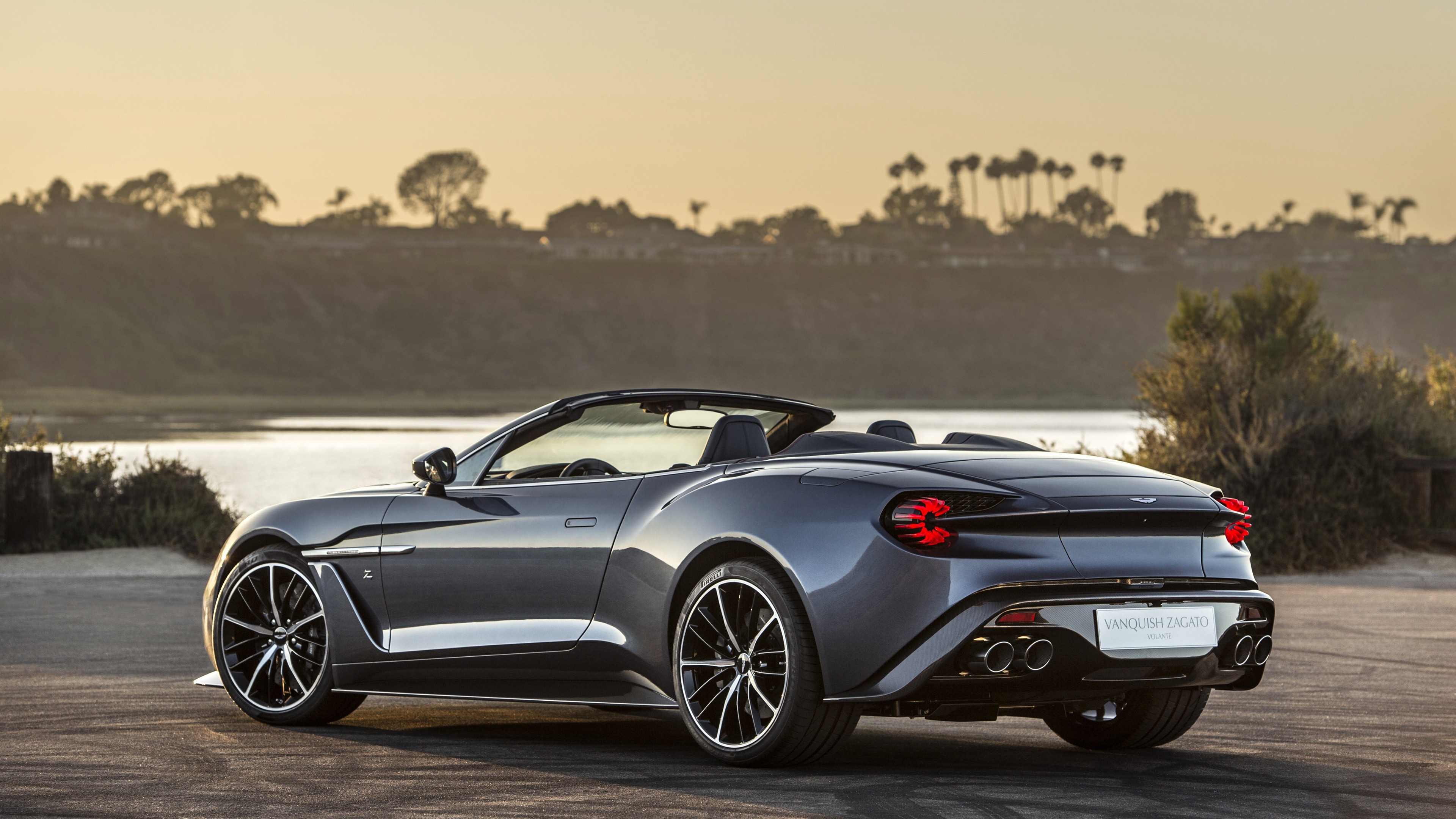 Aston Martin Vanquish, Zagato wallpapers, 3840x2160 4K Desktop