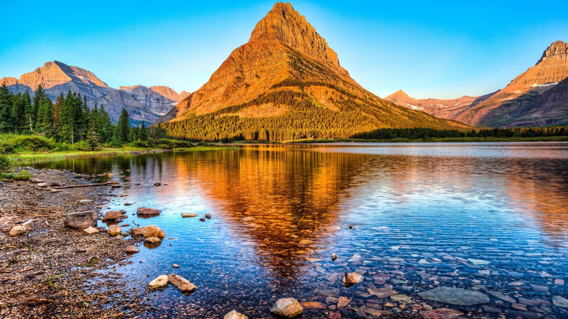 Mount Grinnell, Montana Wallpaper, 1920x1080 Full HD Desktop