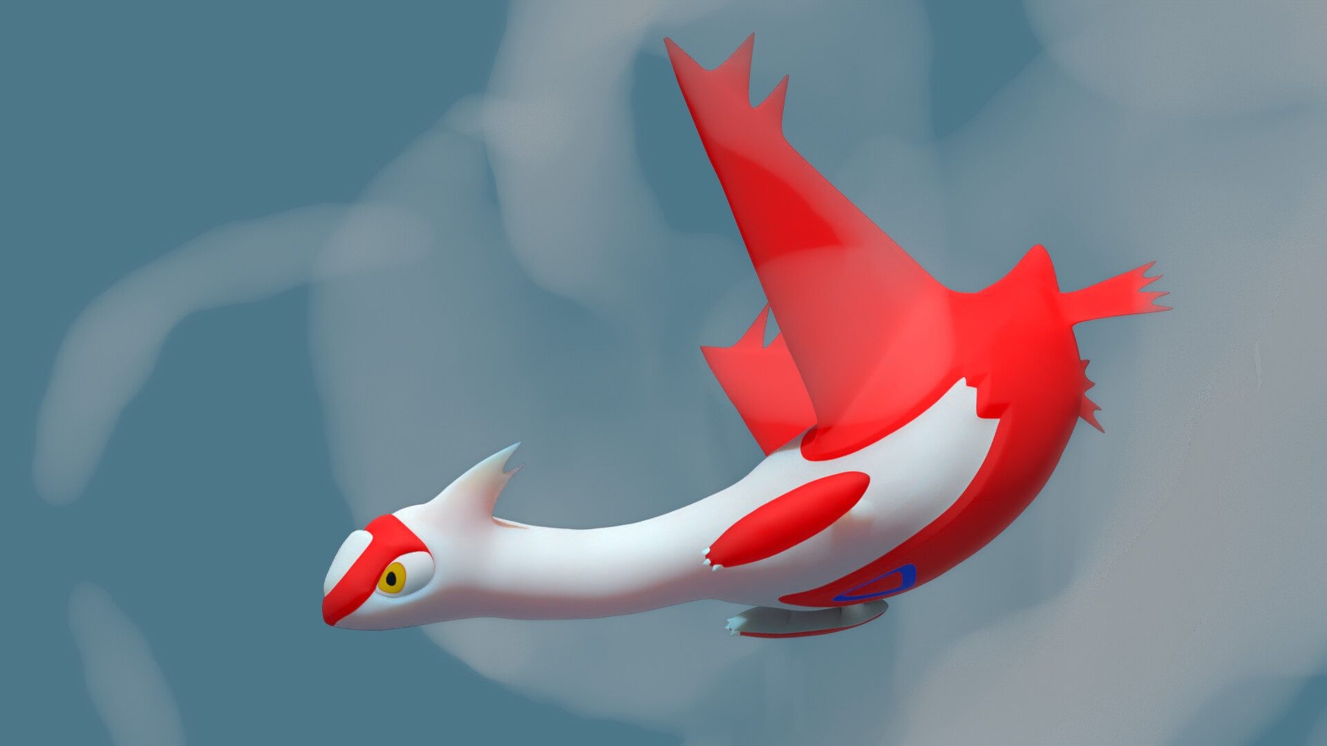 Pokemon Latias, Legendary Pokemon, Dragon species, Popular character, 1920x1080 Full HD Desktop