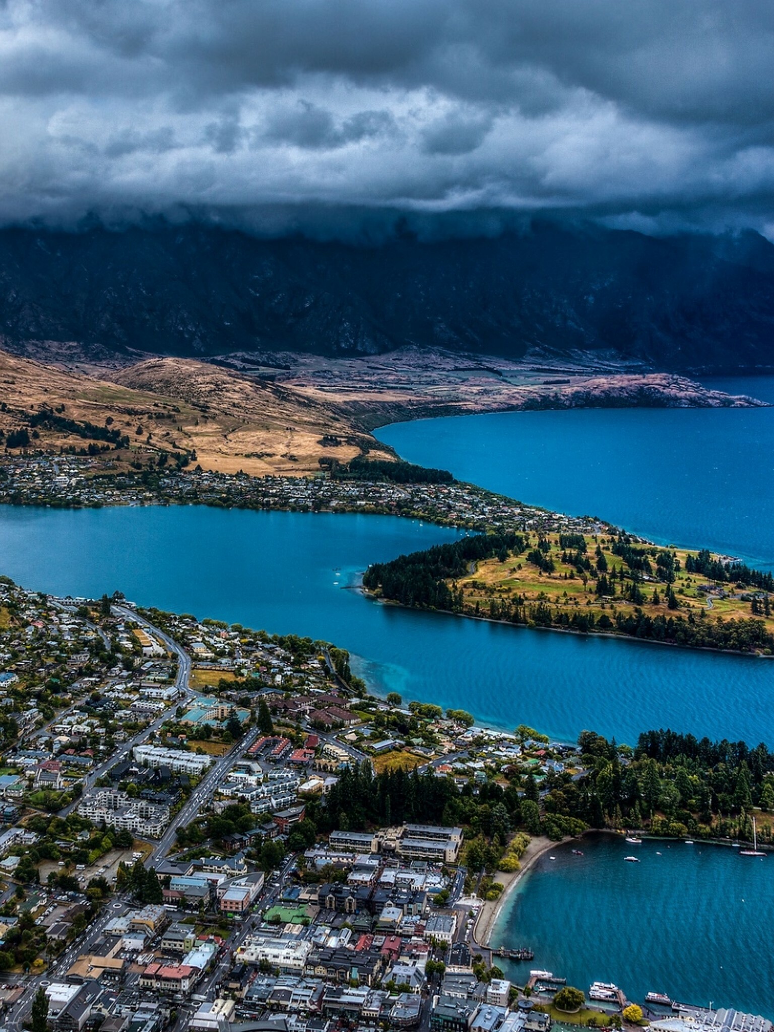 New Zealand Mountains, HD wallpaper, Retina iPad, Picturesque scenery, 1540x2050 HD Phone