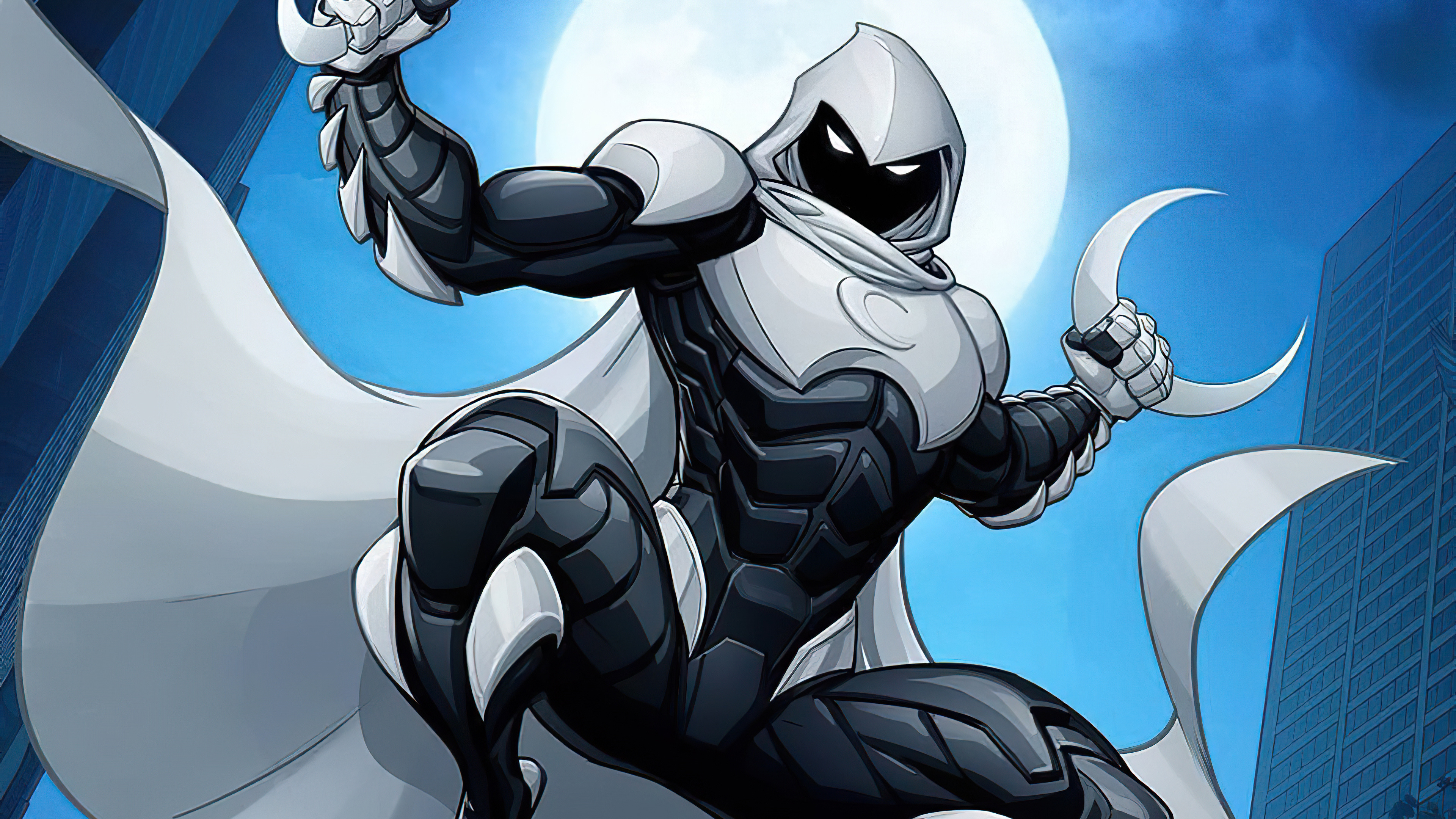 Jake Lockley comics, Moon Knight intrigue, Francophone actor, Cinsries news, 3840x2160 4K Desktop