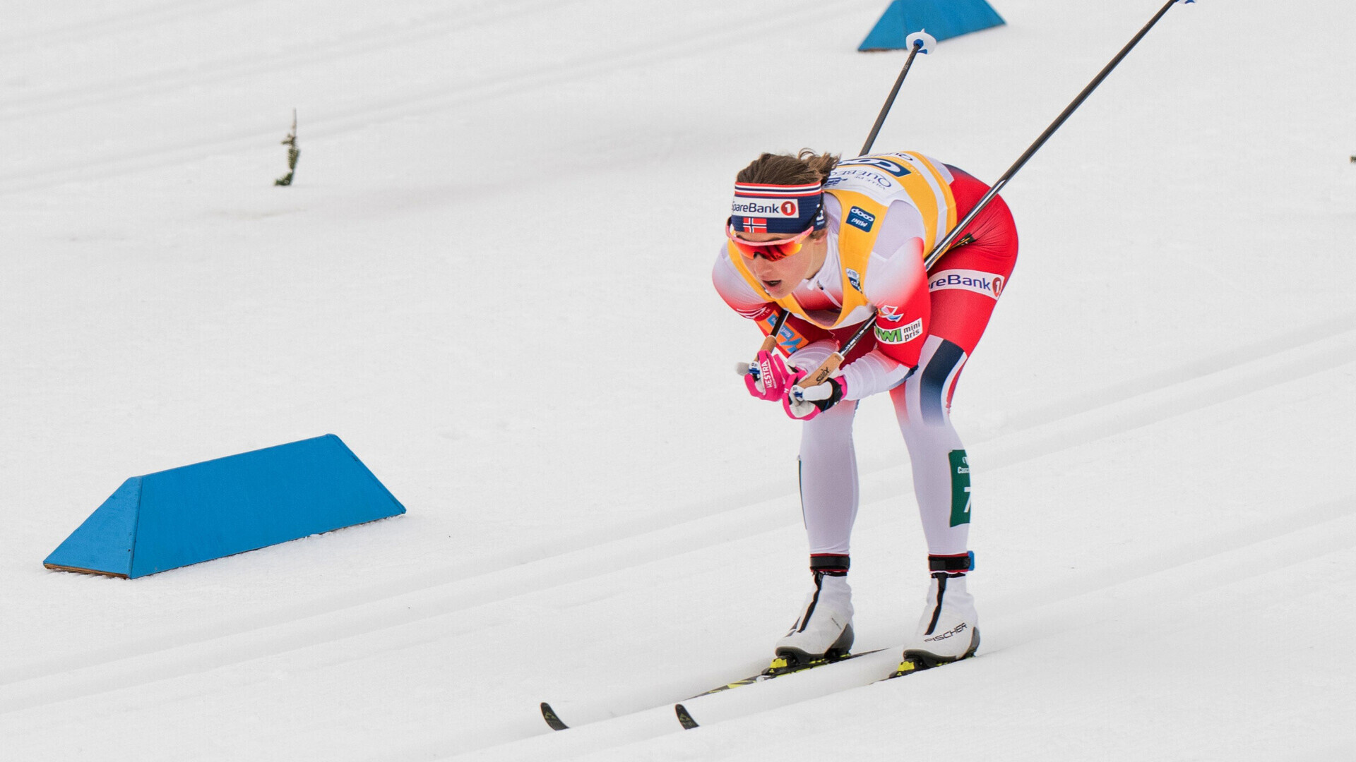 Ingvild Flugstad Ostberg, Tour de Ski defending champion, Skiing competition, ERR coverage, 1920x1080 Full HD Desktop