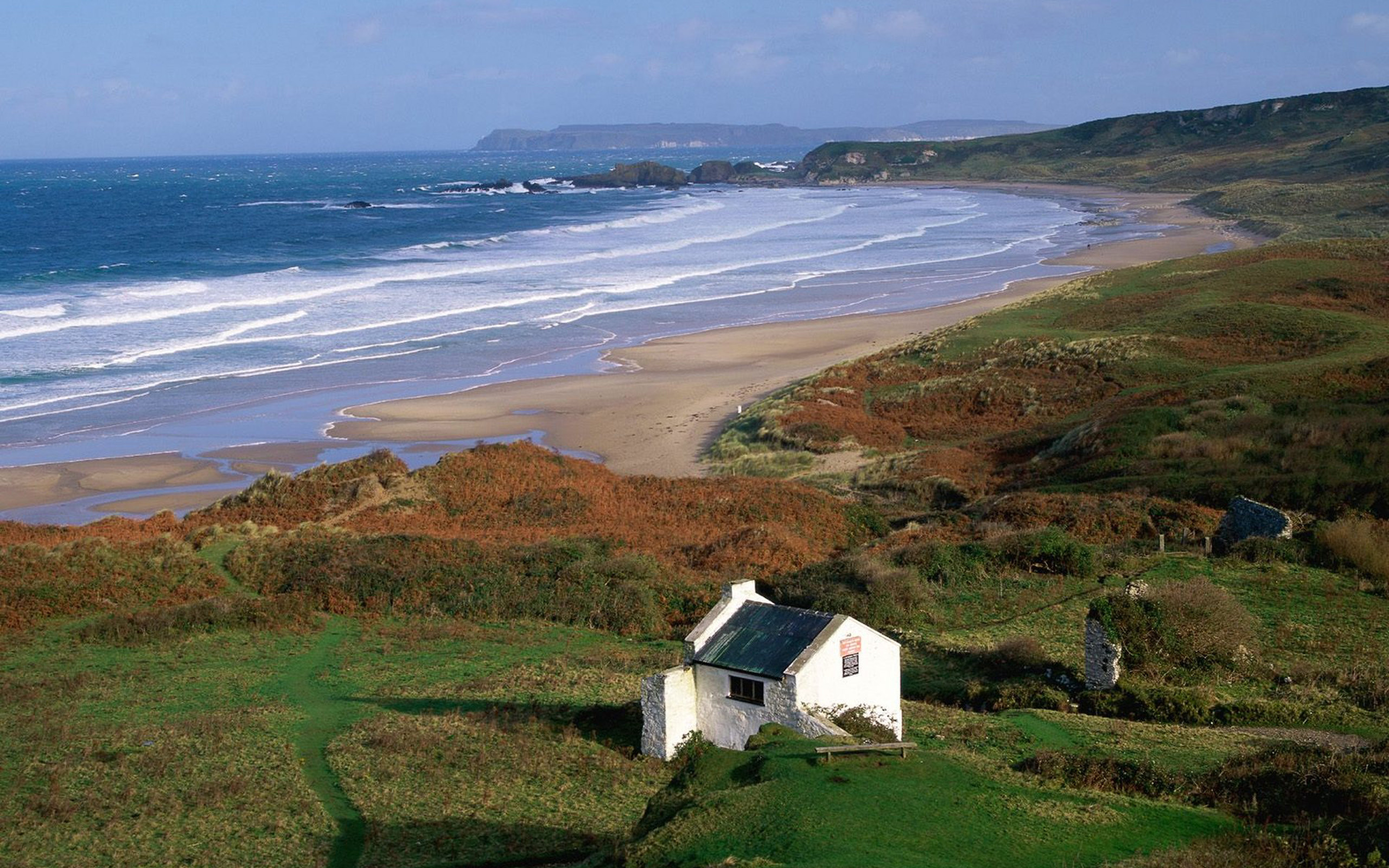 White Park Bay, Ireland Wallpaper, 2560x1600 HD Desktop