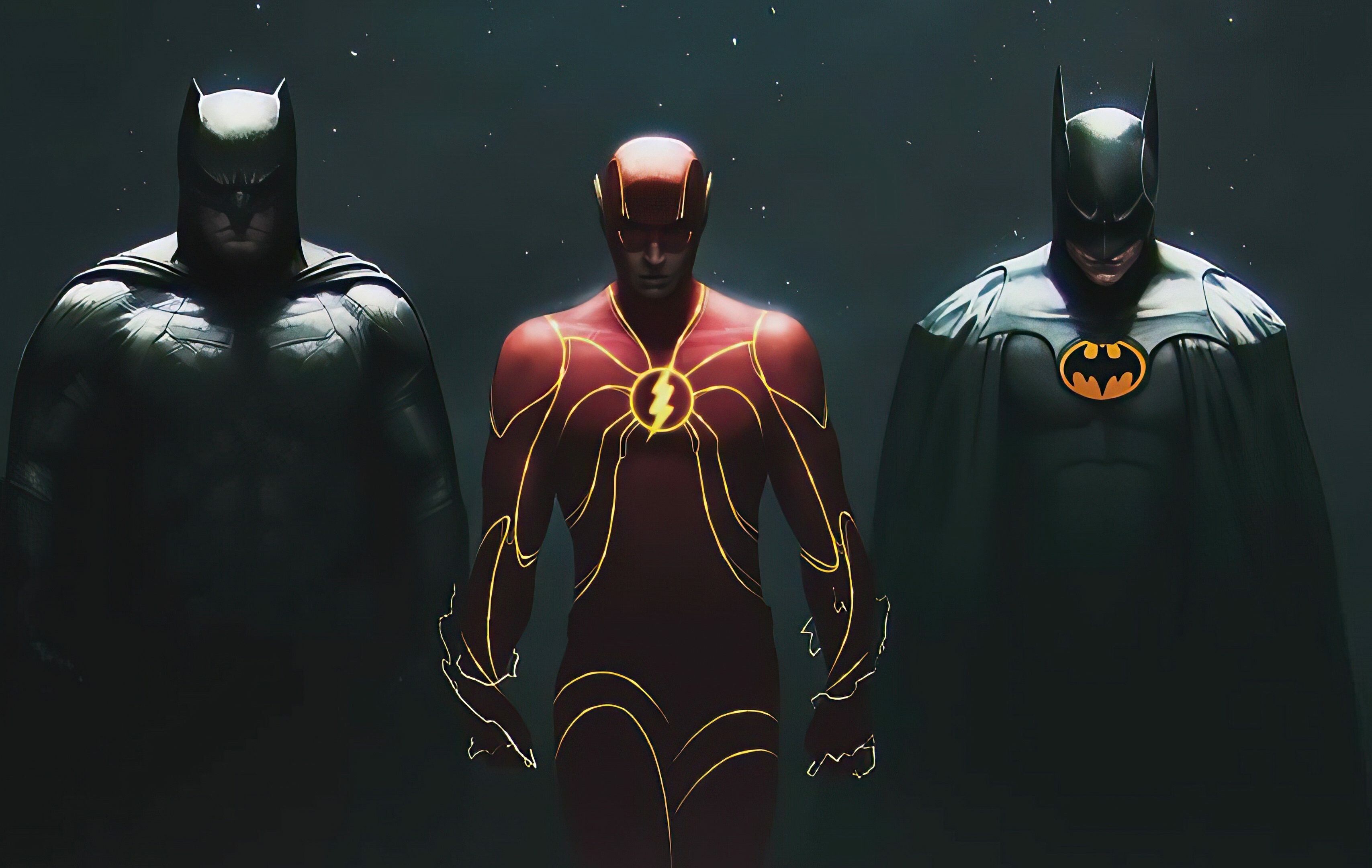 Flash and Batman, Flash Wallpaper, 3420x2160 HD Desktop