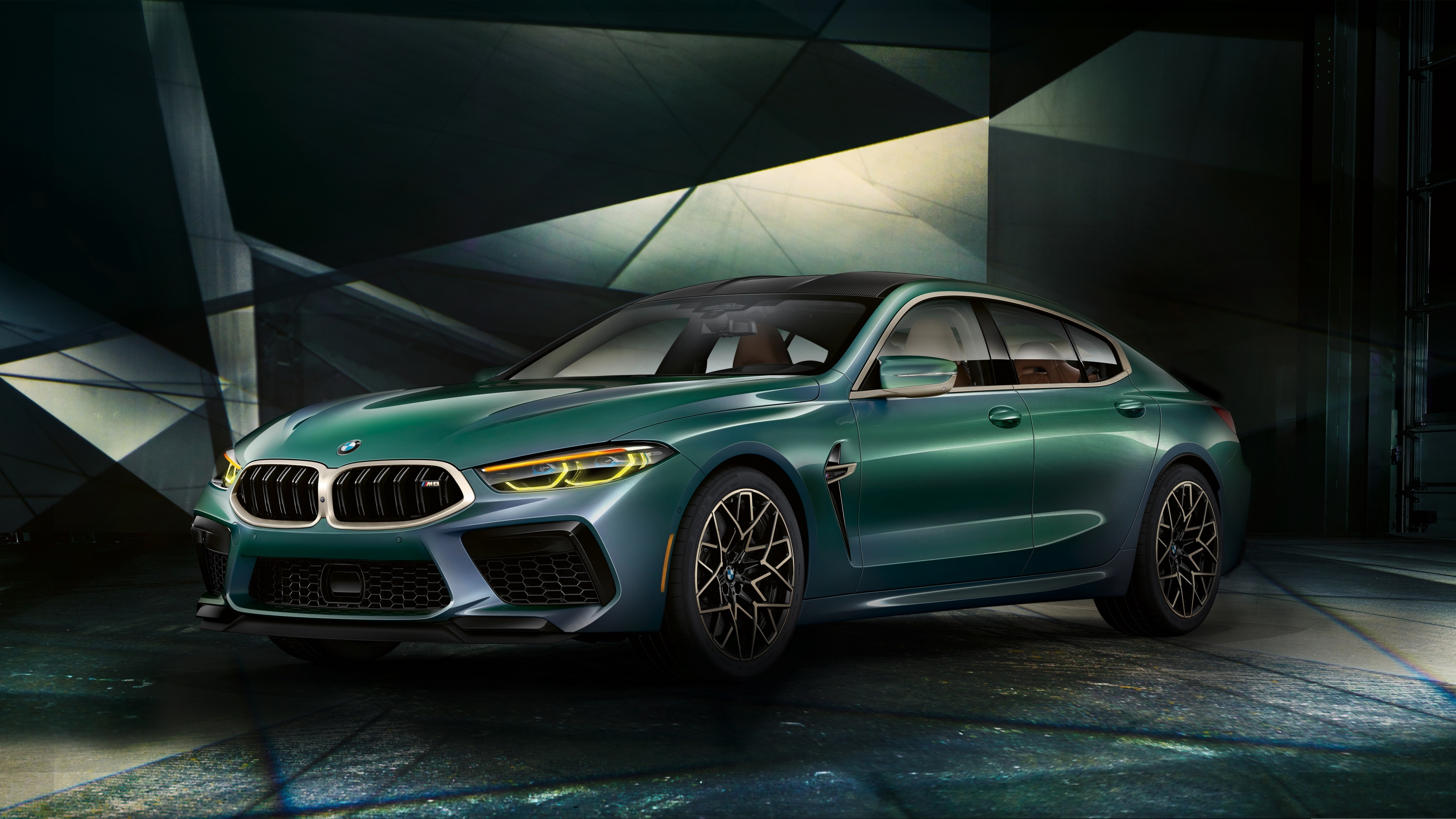 BMW M8, Gran Coupe, 2020, Elegant, Auto, 3840x2160 4K Desktop