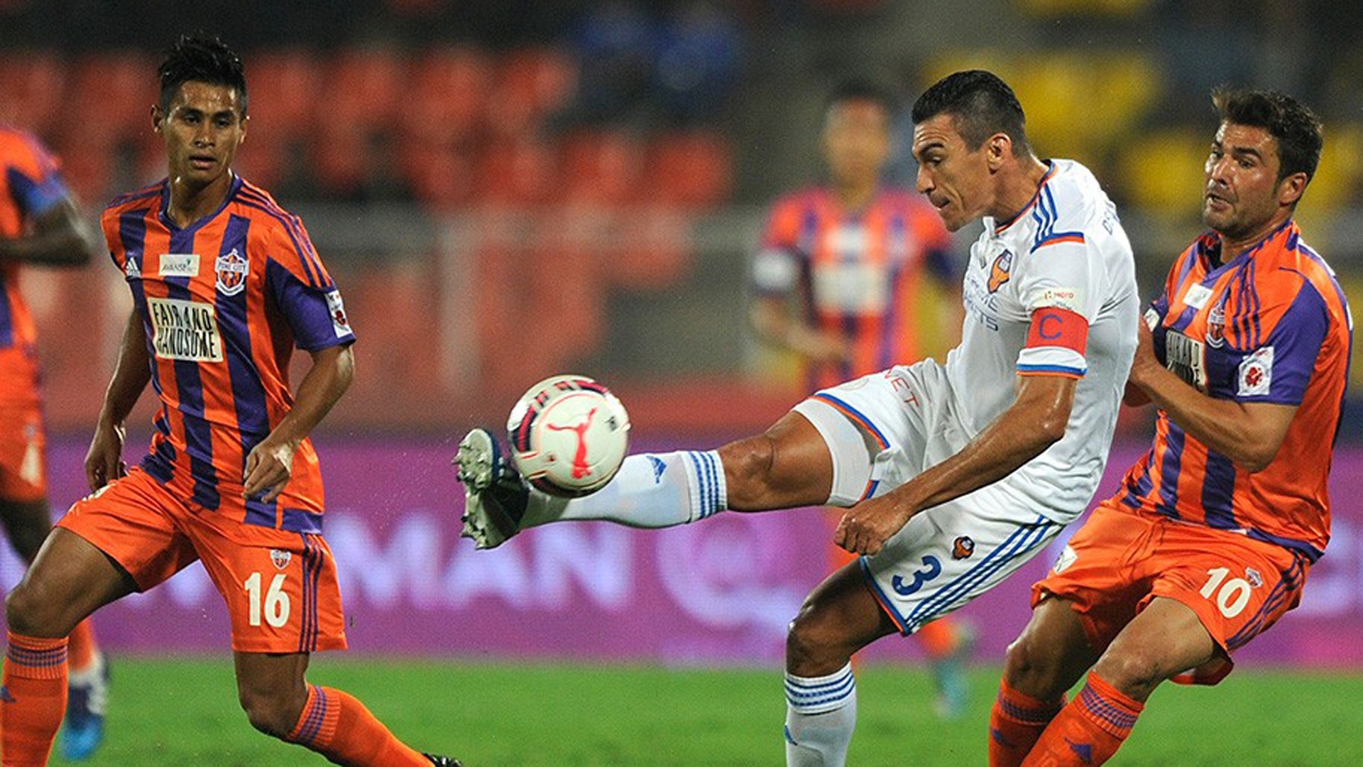 Pune City vs Goa, Lucio (Lucimar Ferreira da Silva) Wallpaper, 1920x1080 Full HD Desktop