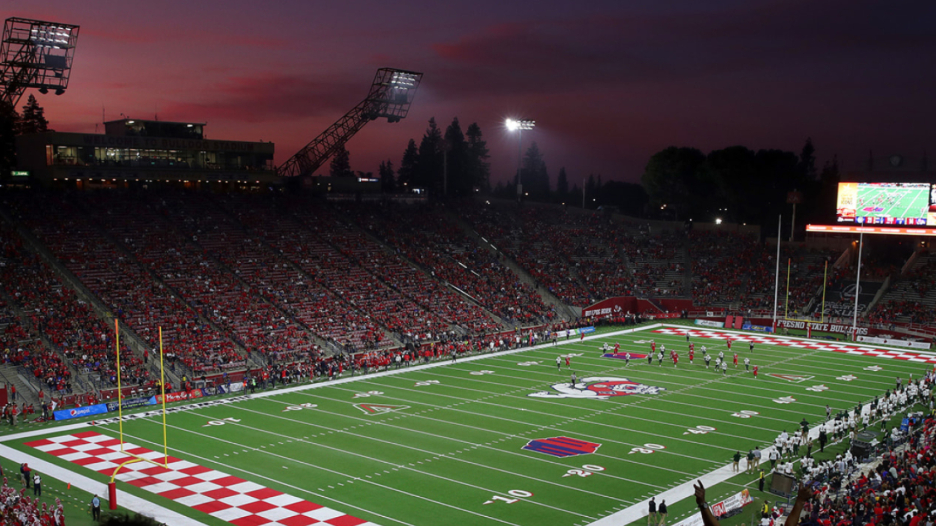 Fresno State campus news, Virtual backgrounds, Zoom meetings, University pride, 1920x1080 Full HD Desktop