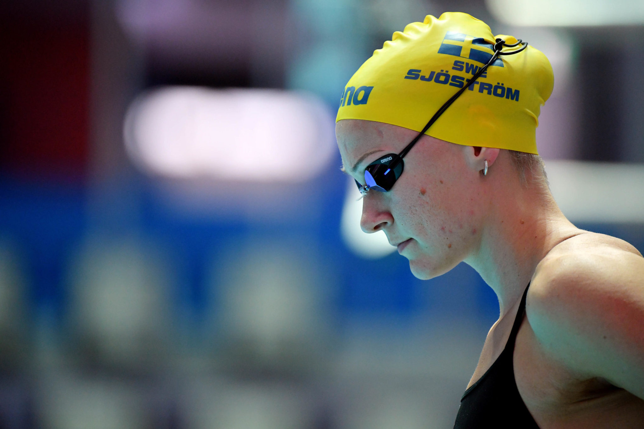 Sarah Sjostrom, World record holder, Open water, 2050x1370 HD Desktop