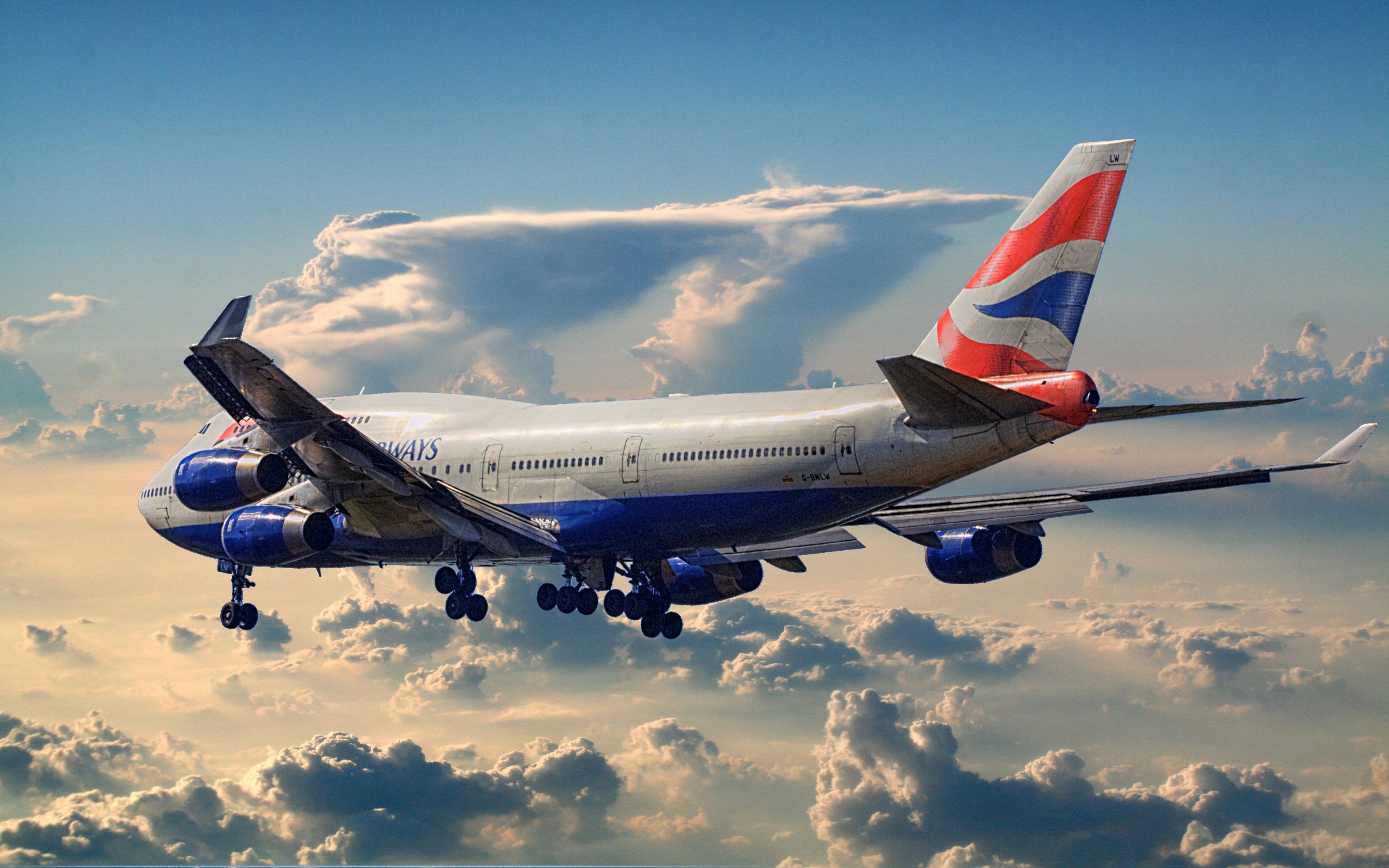 Boeing, 47 boeing 747 400 wallpaper, 3440x2150 HD Desktop