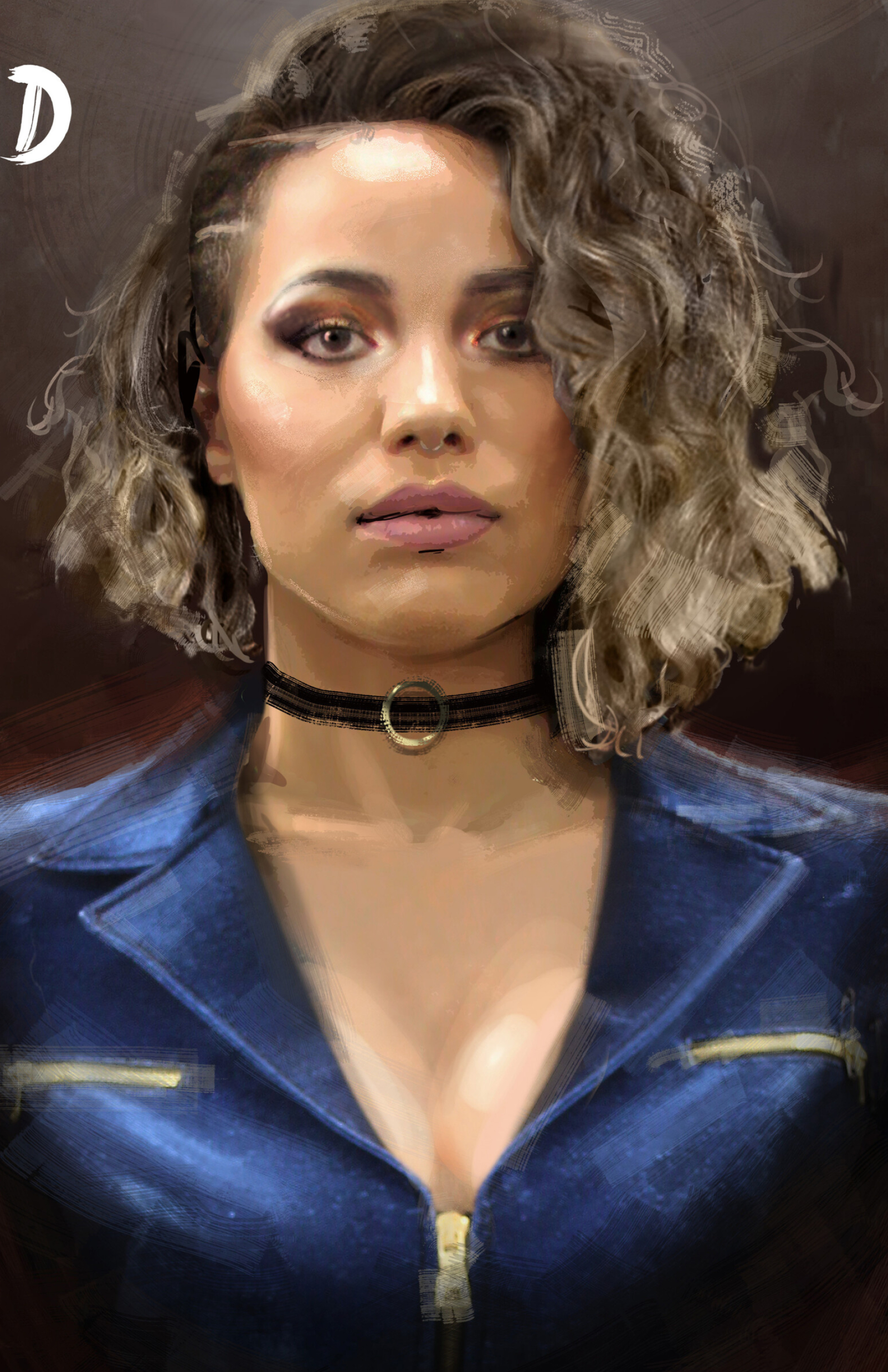 Black Canary, Birds of Prey, Hair studies, Artstation, 1920x2970 HD Phone