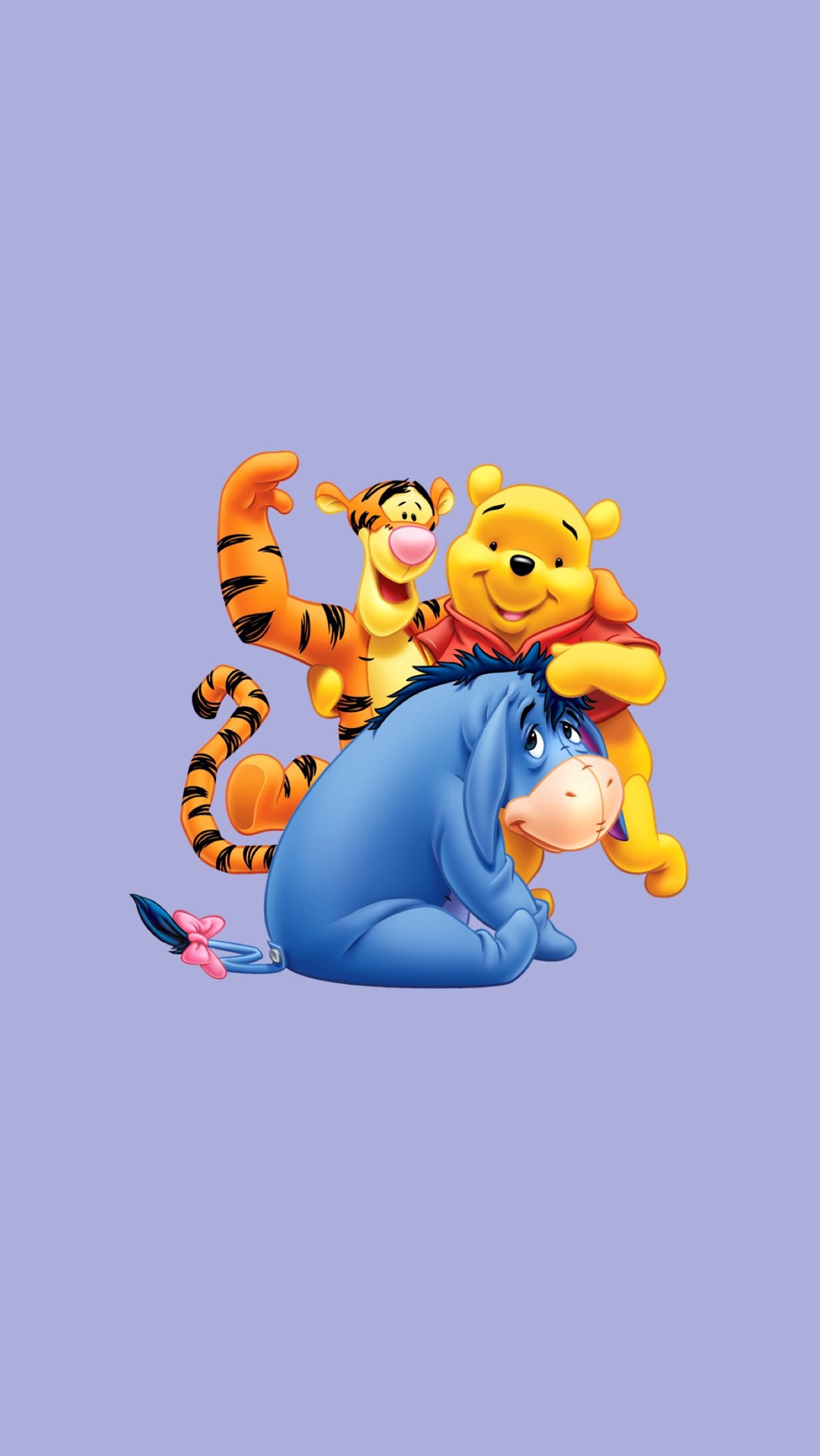 Winnie-the-Pooh and Tiger, Eeyore (Winnie-the-Pooh) Wallpaper, 1280x2270 HD Phone