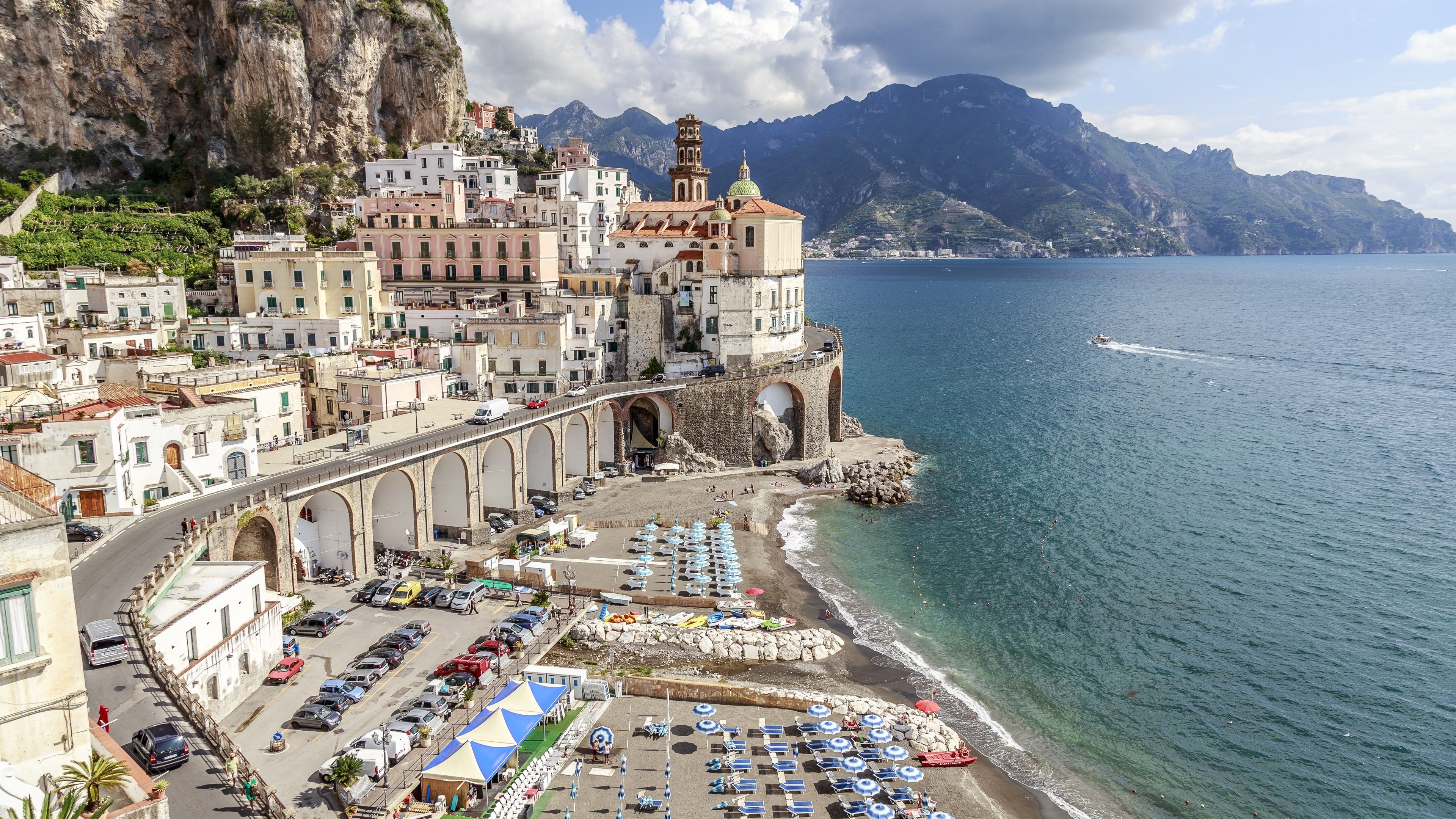 Atrani, Europe Wallpaper, 3840x2160 4K Desktop