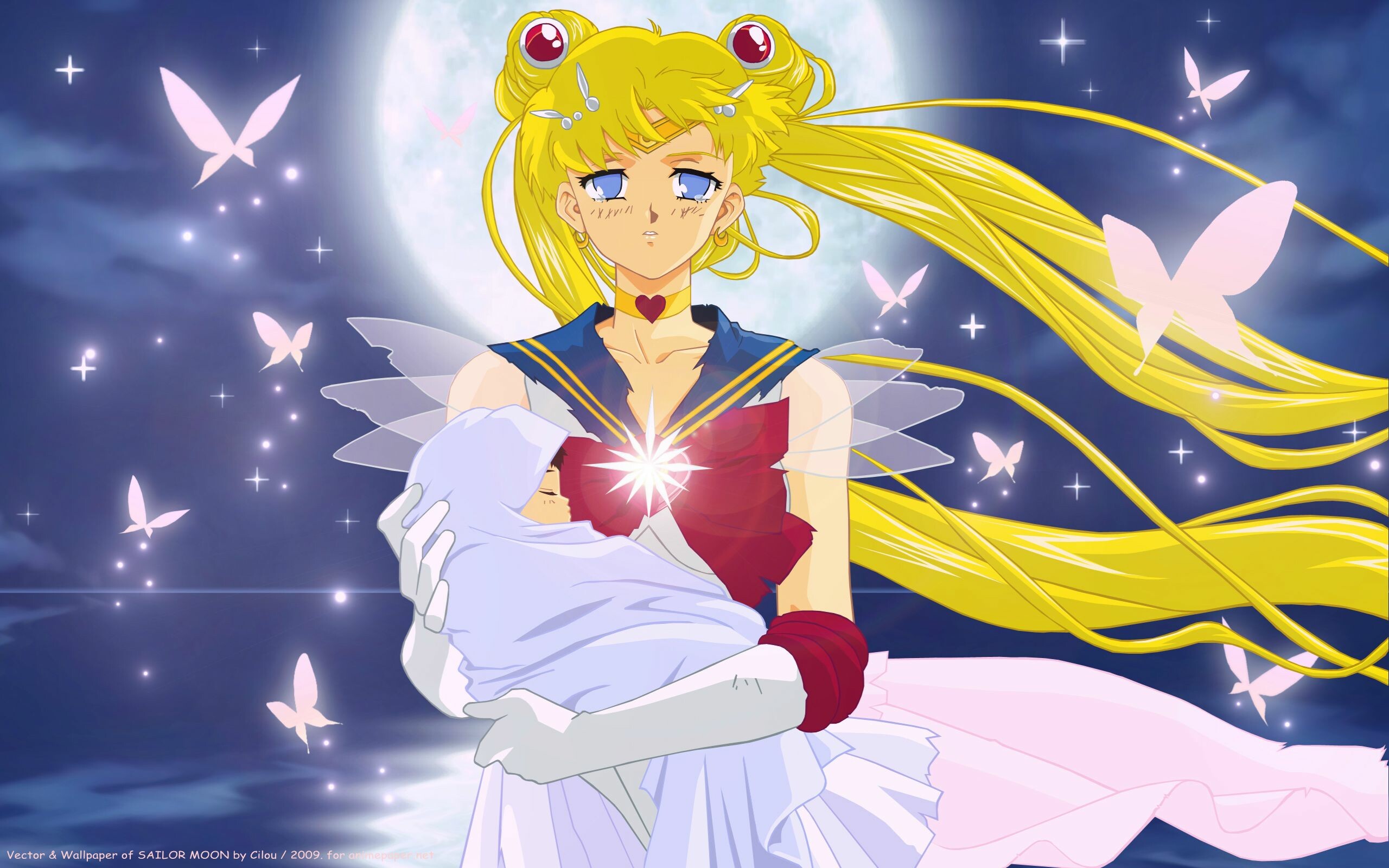 Sailor Moon wallpaper, Photo album, Magical girl anime, Cosmic battle, 2560x1600 HD Desktop