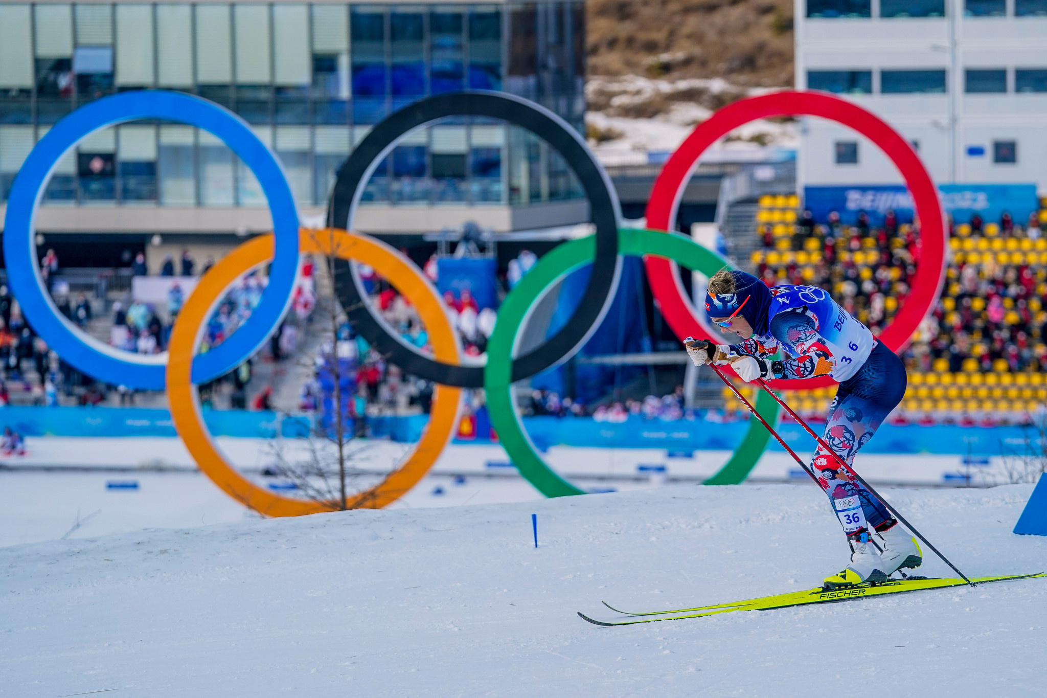 Therese Johaug, Cross country gold, Beijing 2022, Nail-biting victory, 2050x1370 HD Desktop