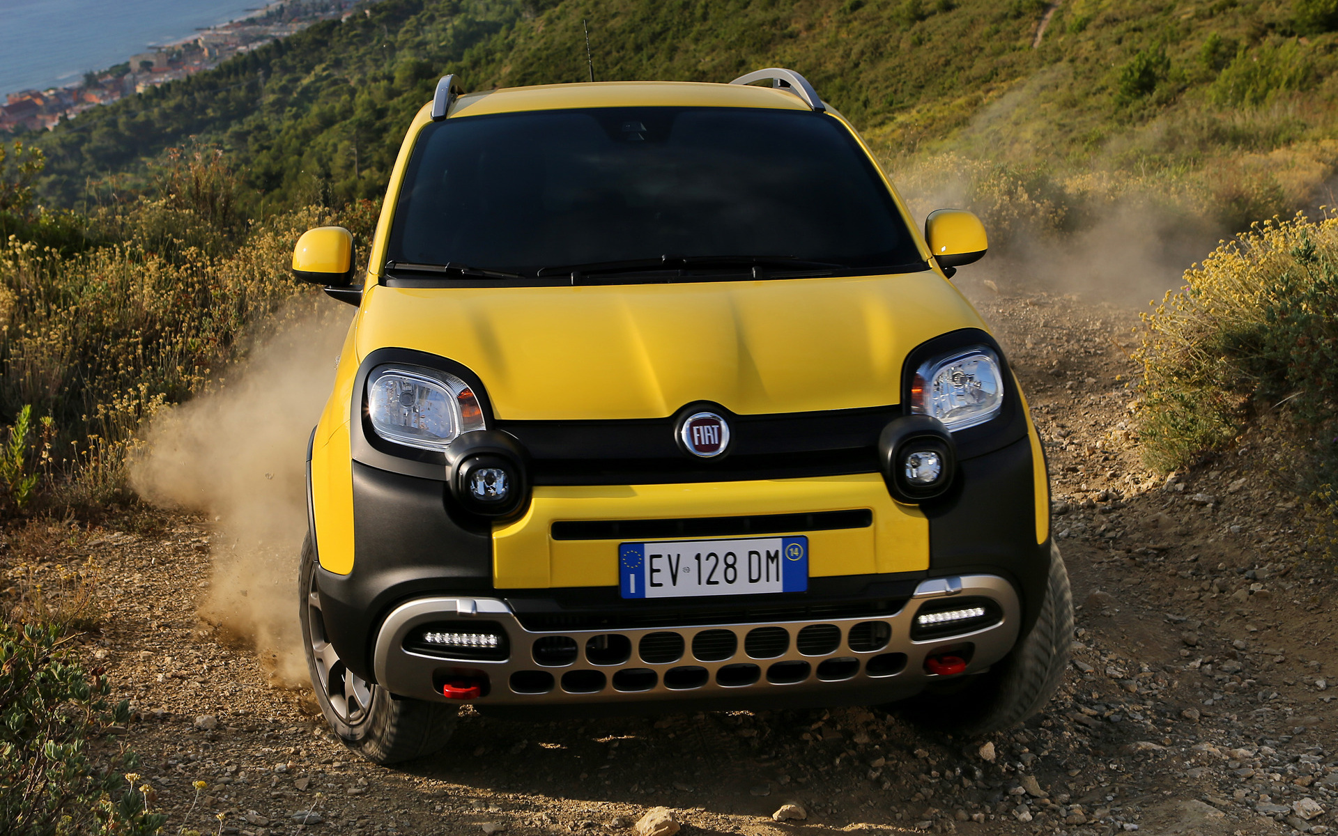 Fiat Panda Cross, Versatile design, Compact SUV, Off-road capability, 1920x1200 HD Desktop