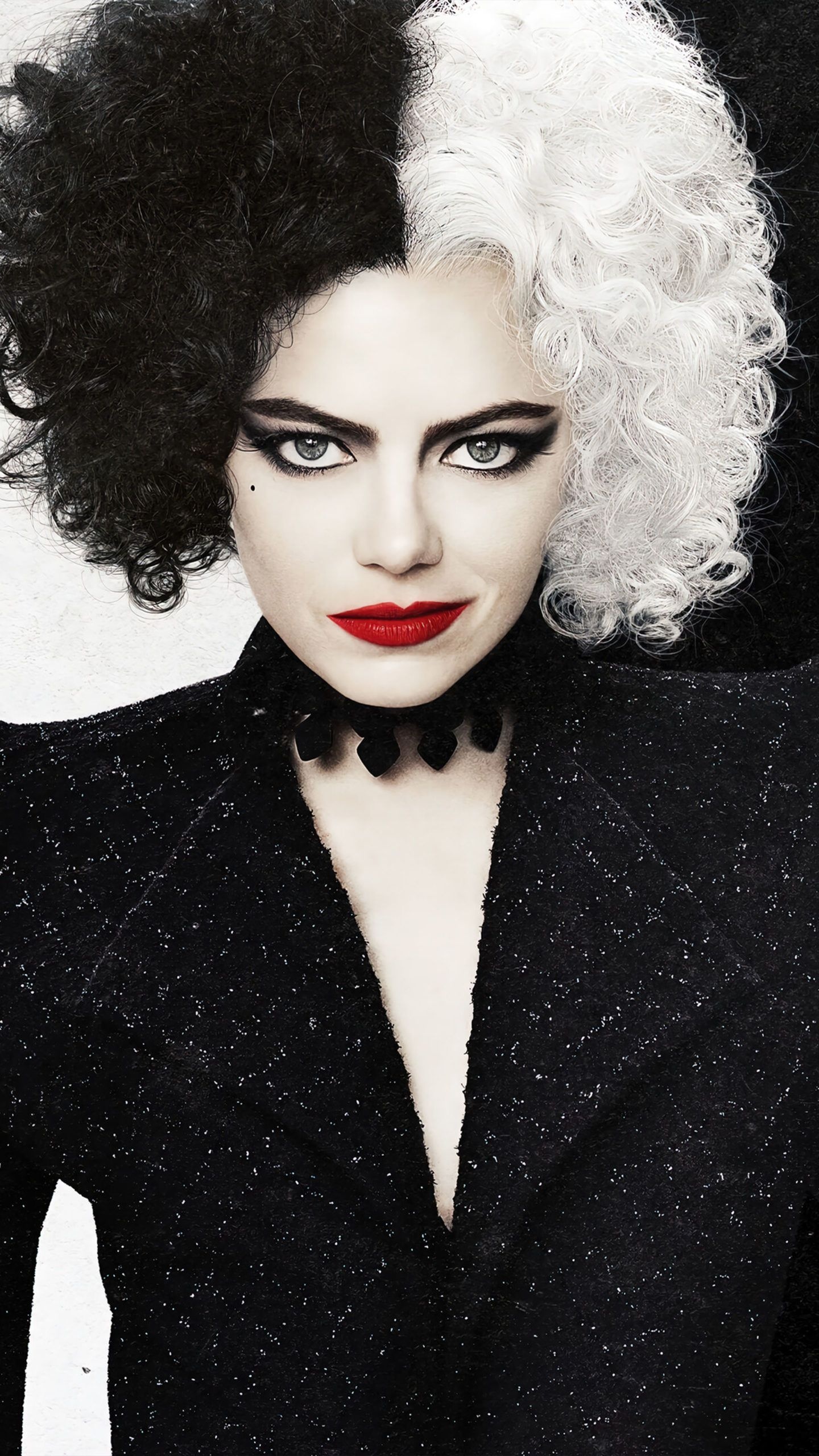 Emma Stone, Cruella, 2021, Ultra HD, 1440x2560 HD Phone