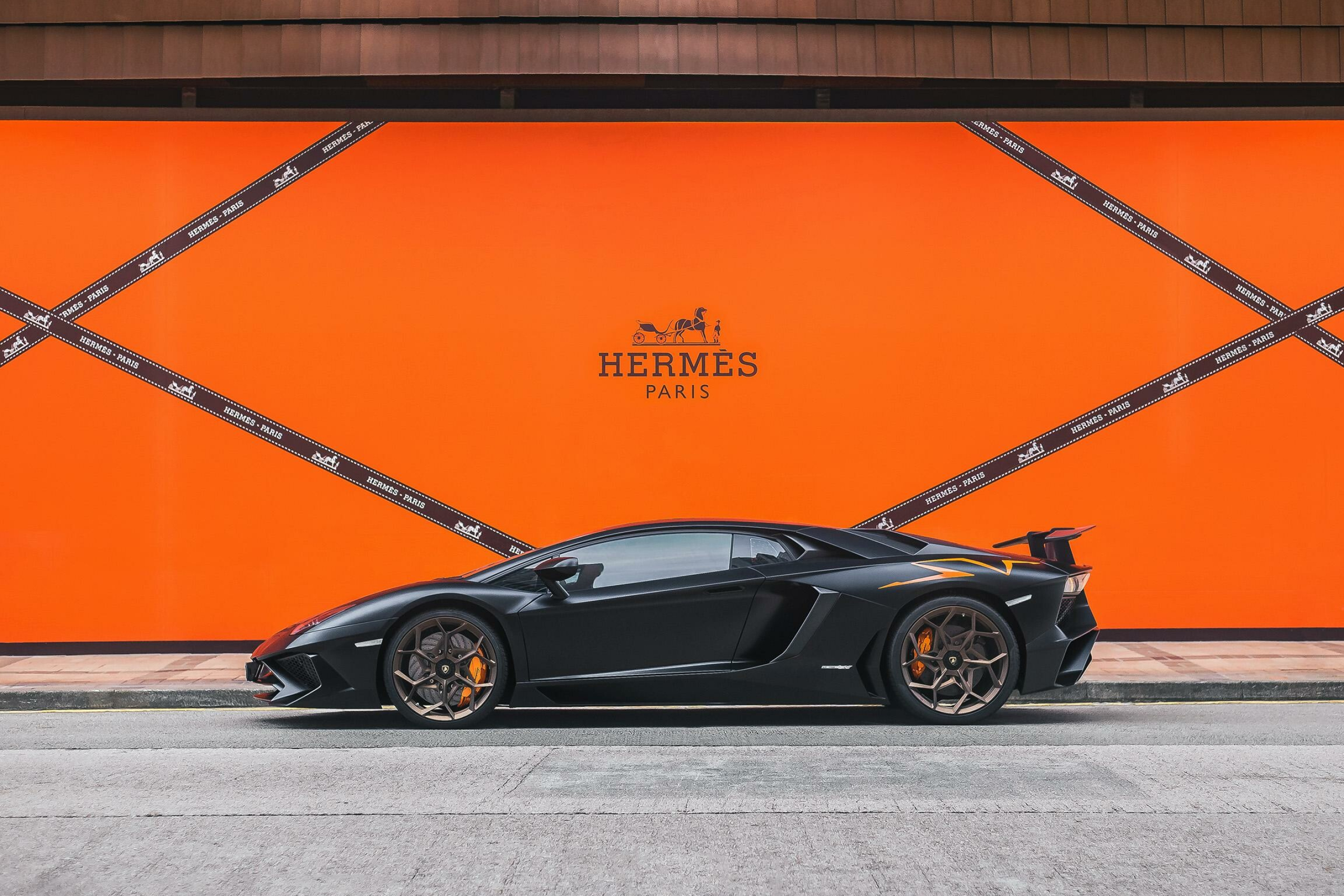 Hermes, Lamborghini Aventador SV, Rcarporn, 2560x1710 HD Desktop