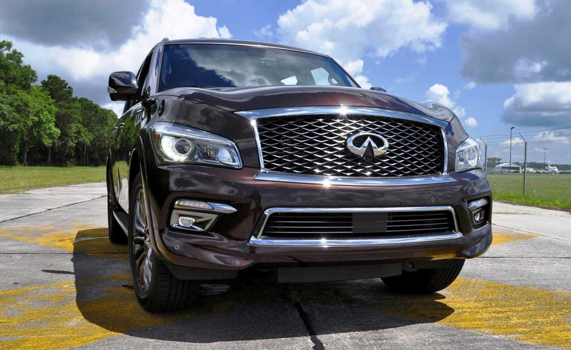 Infiniti QX80 Auto, 2015, Limited review, QX80 wallpapers, 2000x1230 HD Desktop