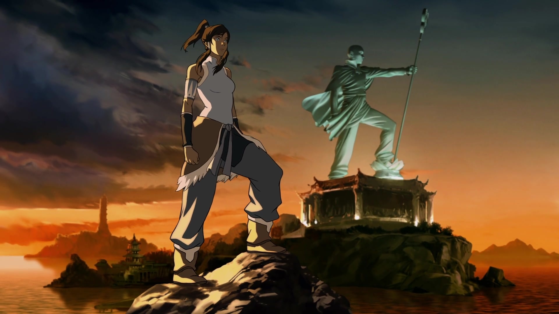 Legend of Korra season 1, Fan art, Exciting images, Animated series, 1920x1080 Full HD Desktop