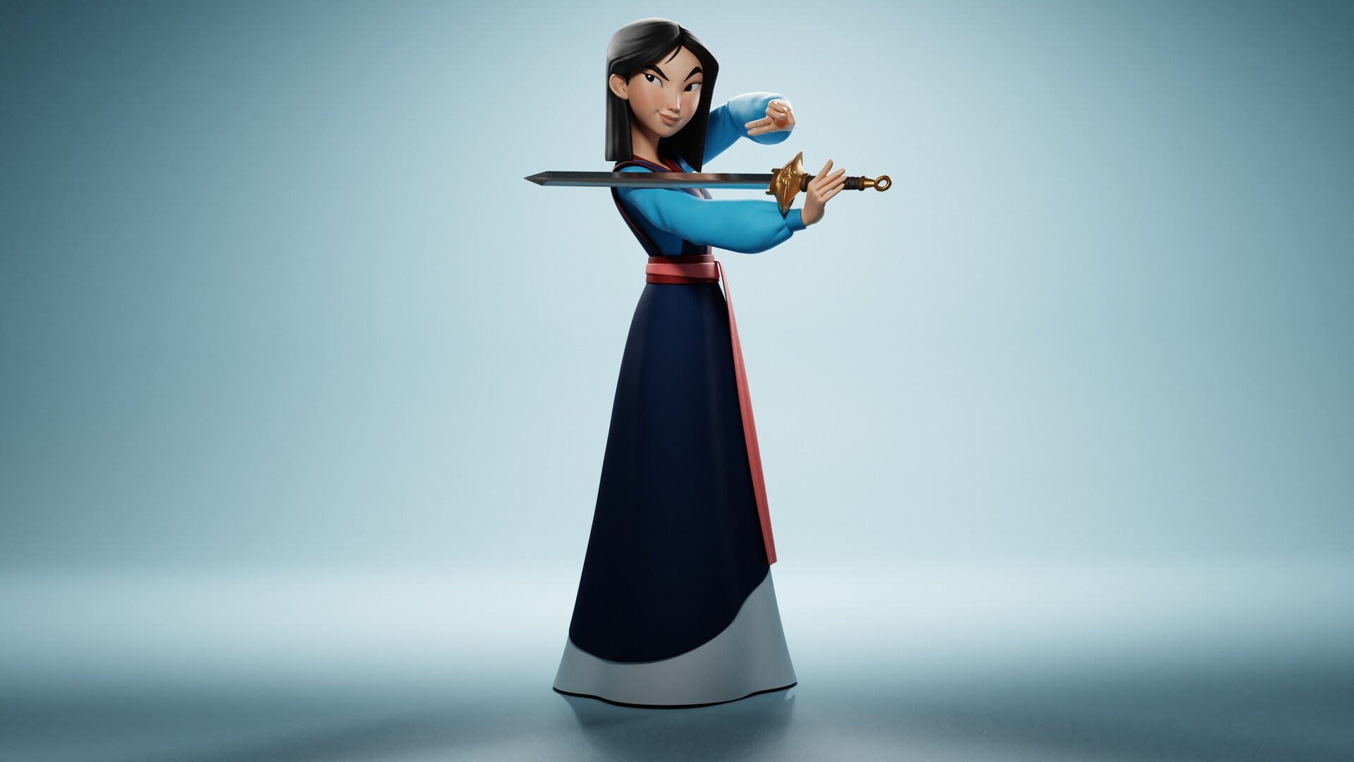 Fa Mulan, Kevin Christian Muljadi, 1920x1080 Full HD Desktop