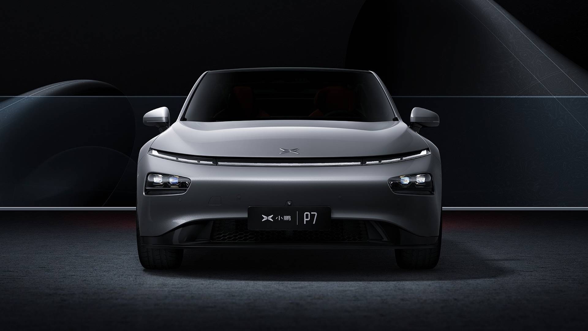 Front Side, XPeng P7 Sedan Wallpaper, 1920x1080 Full HD Desktop