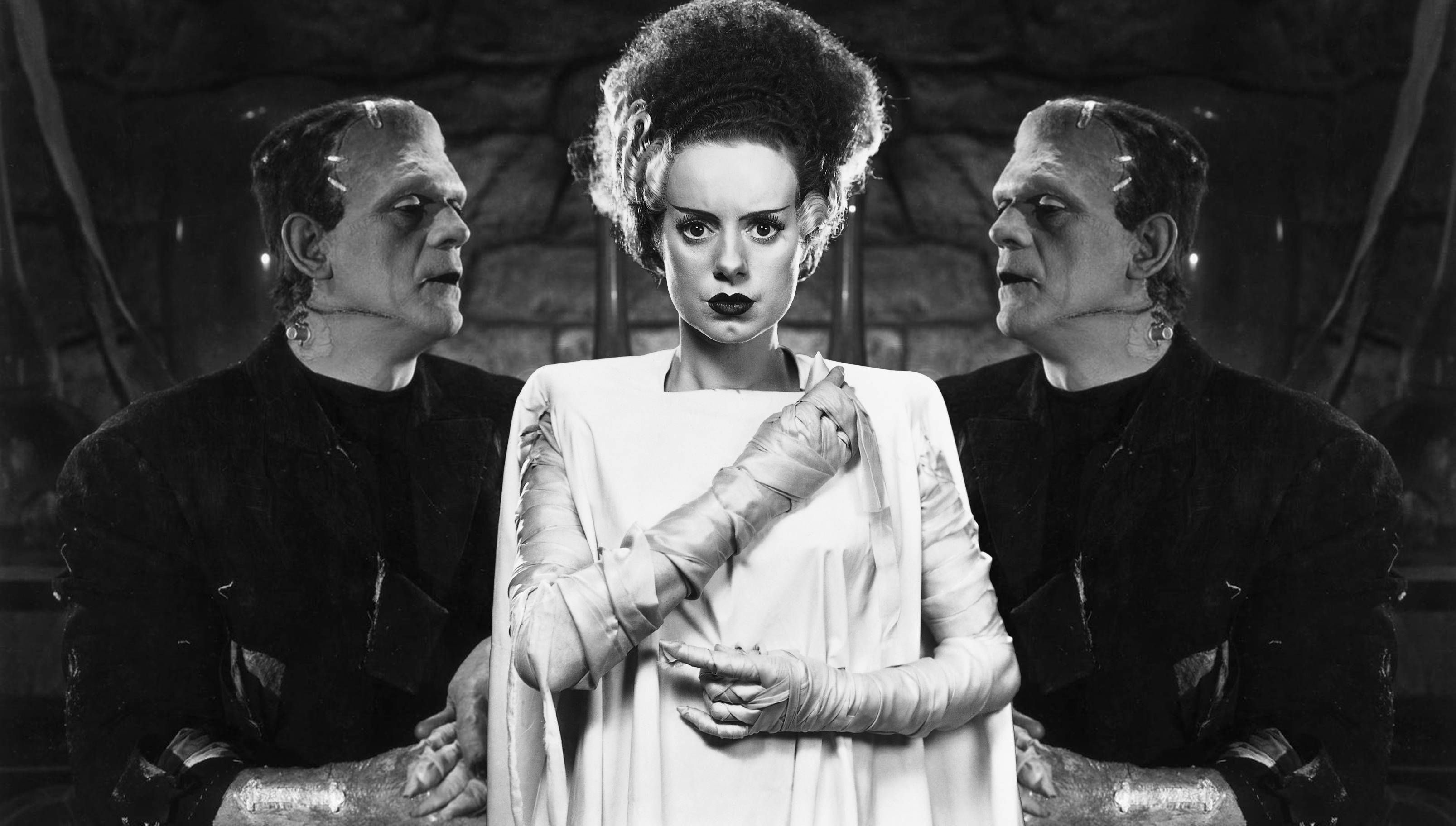 Bride of Frankenstein wallpaper, Frankenstein bride, 3220x1830 HD Desktop