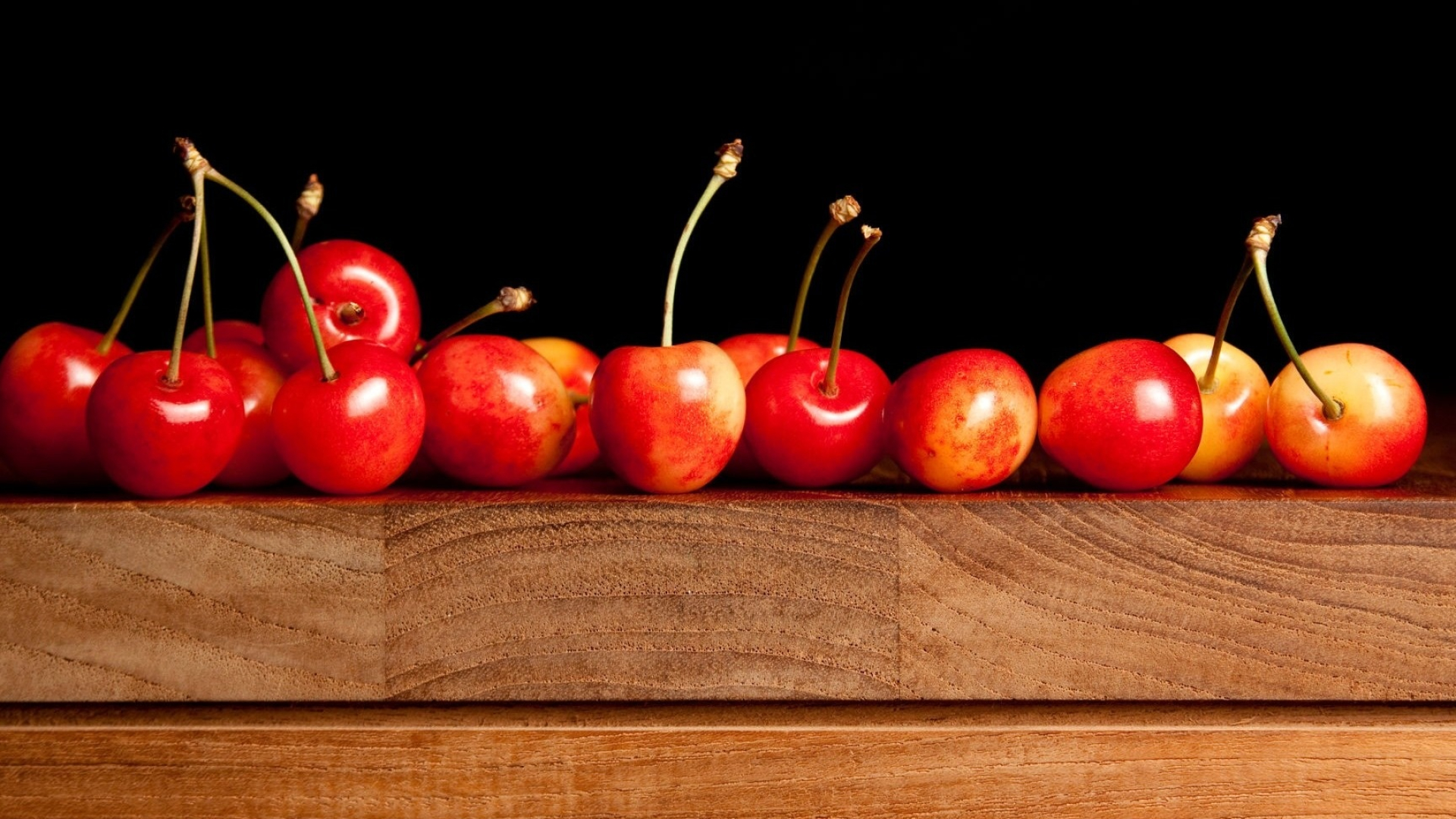 Cherry wallpaper delight, Beautifully juicy cherries, Tempting cherry visuals, Wallpaper perfection, 1920x1080 Full HD Desktop