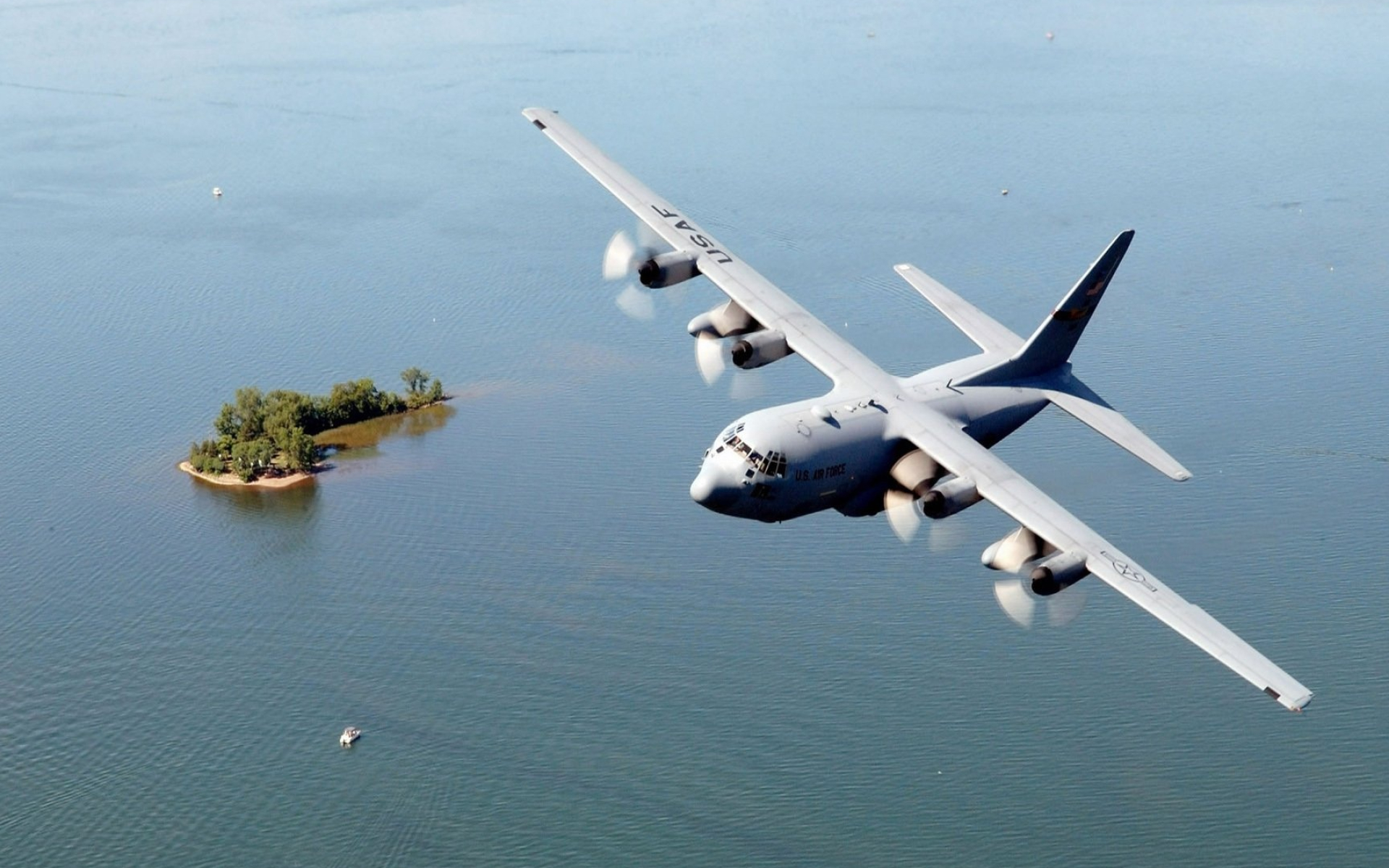 Lockheed C-130 Hercules, Wallpaper, 1920x1200 HD Desktop