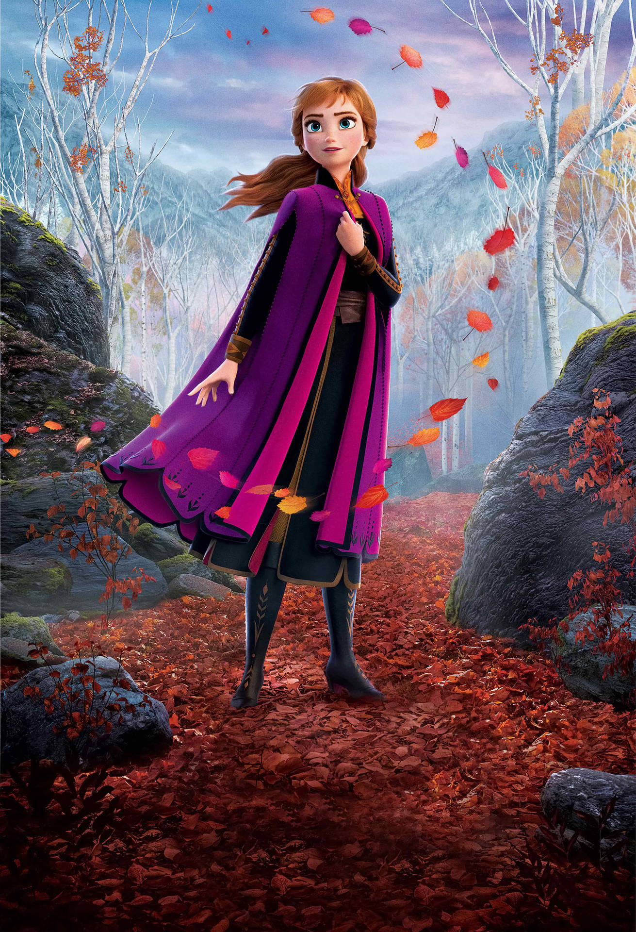 Princess Anna, Frozen 2, Enchanted Forest, HD Phone wallpaper