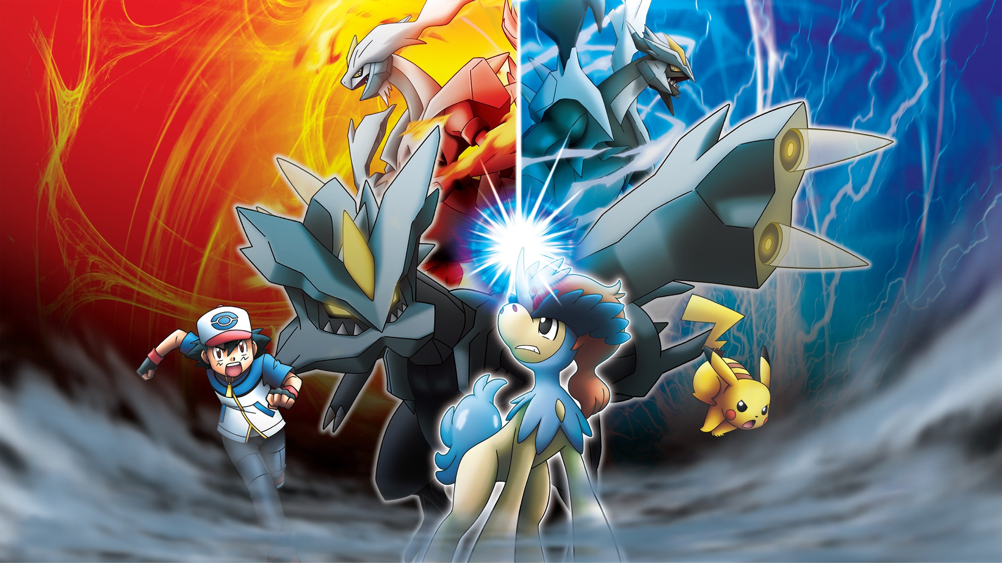 Kyurem, Movie online, Sword of justice, Legendary Pokemon, 3840x2160 4K Desktop