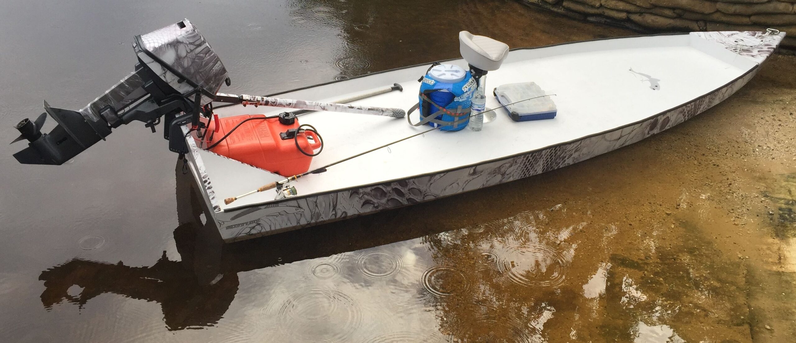 Skiff lifeline, Microskiff build, Skinny water, Bateau, 2560x1110 Dual Screen Desktop