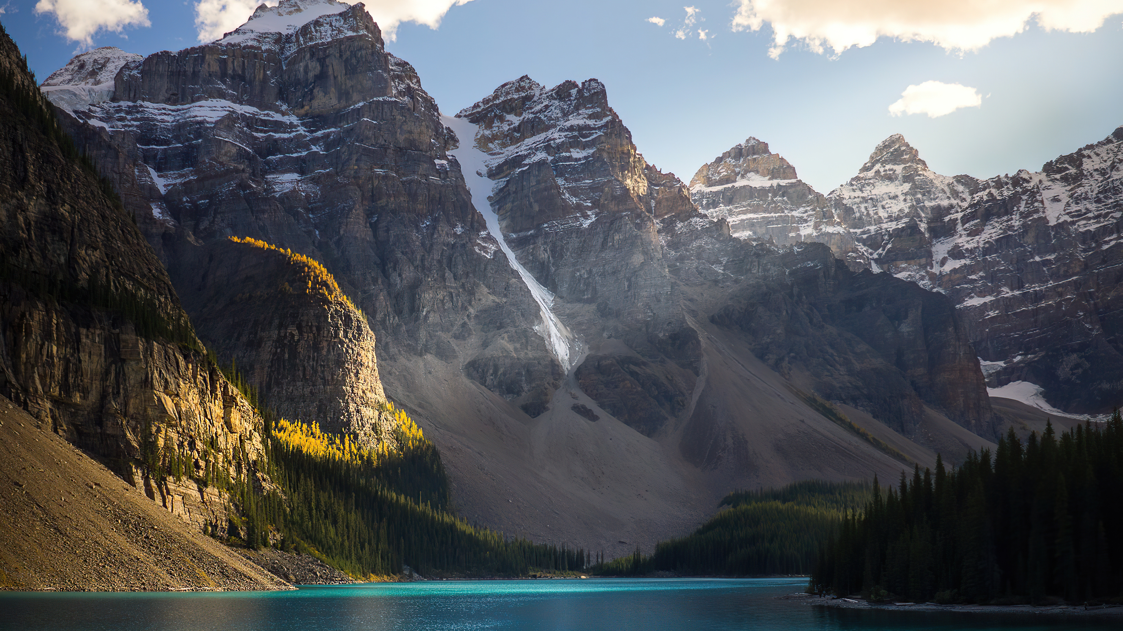 Moraine Lake, Scenery Wallpaper, 3840x2160 4K Desktop