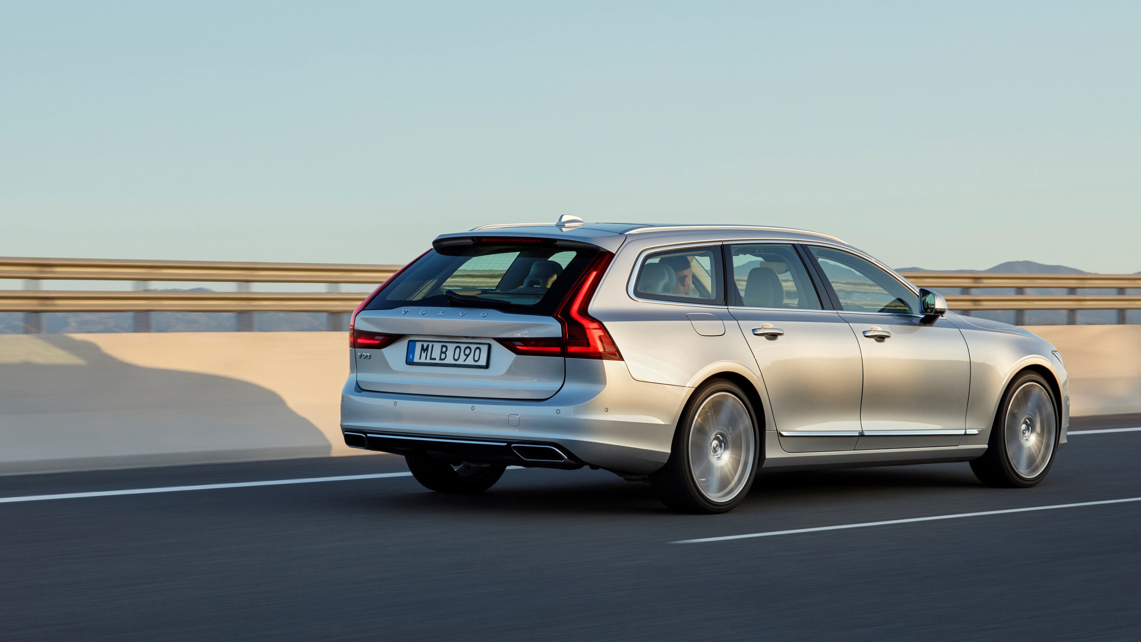 Volvo V90, Auto elegance, Desktop wallpapers, Ultra HD, 3840x2160 4K Desktop