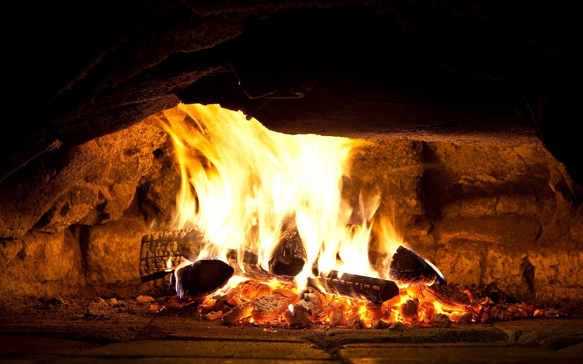 Fireplace beauty, HD wallpaper resolution, Warm and inviting, Cozy home atmosphere, 1920x1200 HD Desktop