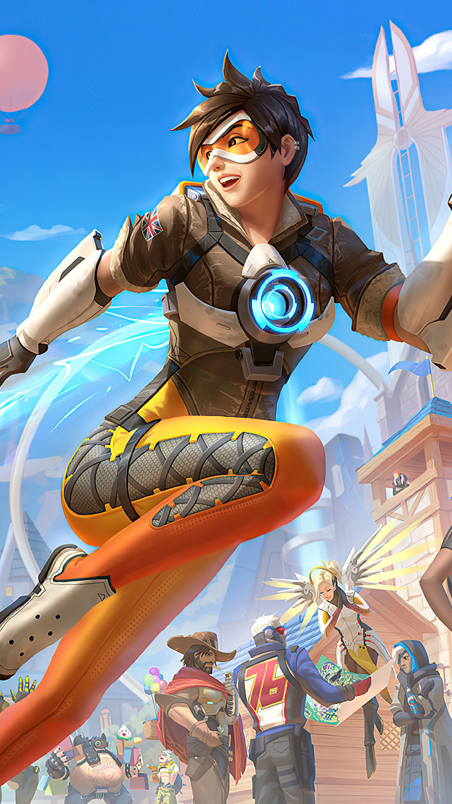 Overwatch 2020 game, HD 4K wallpapers, Samsung Galaxy wallpapers, Gaming visuals, 1440x2560 HD Phone