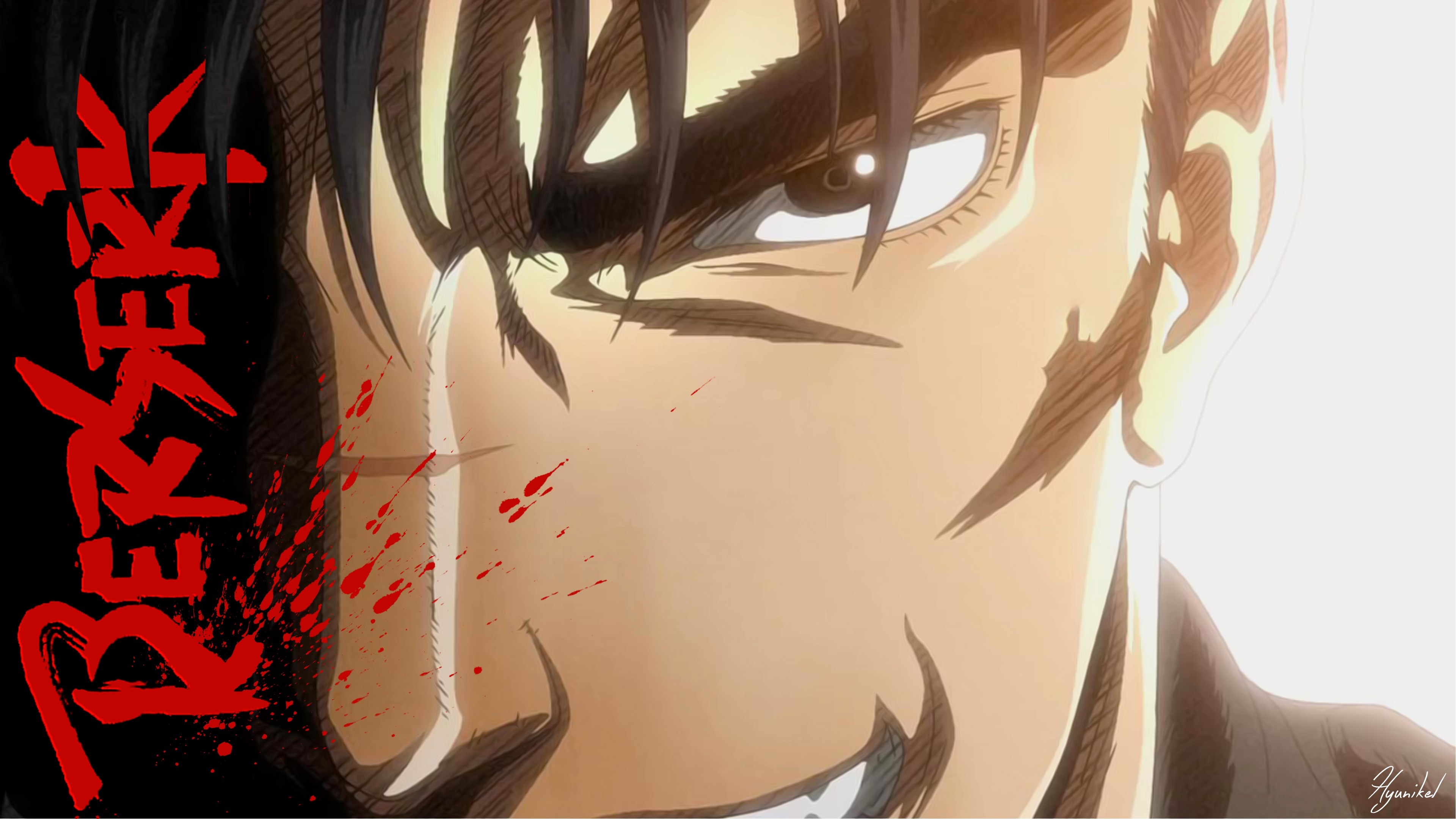 Berserk, Artistic drawing, Sketch inspiration, Anime wallpaper, 3840x2160 4K Desktop