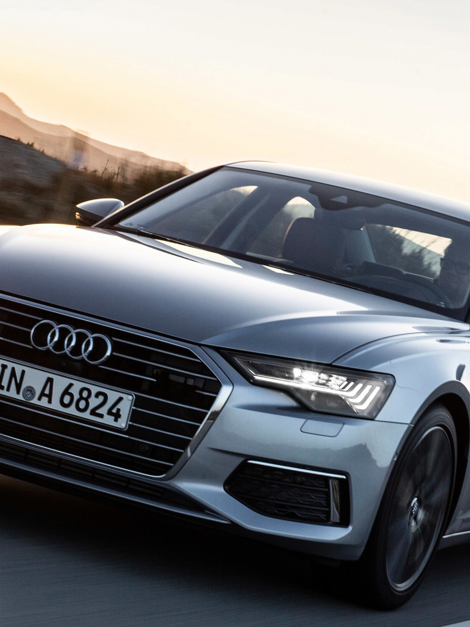 Audi A6, Luxury car, 4K resolution, Exquisite craftsmanship, 1540x2050 HD Phone
