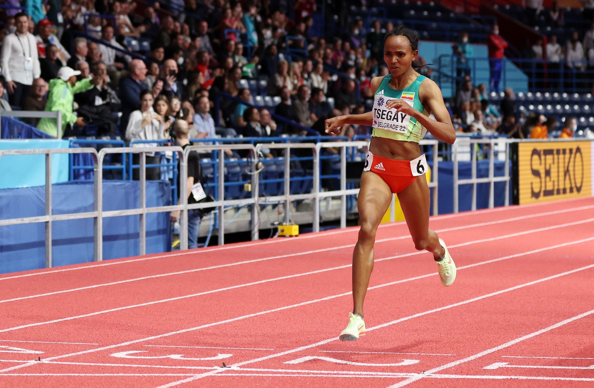 Gudaf Tsegay, Hallen WM Belgrad 2022, Thiopischer dreifach triumph, Middle-distance running, 1990x1300 HD Desktop