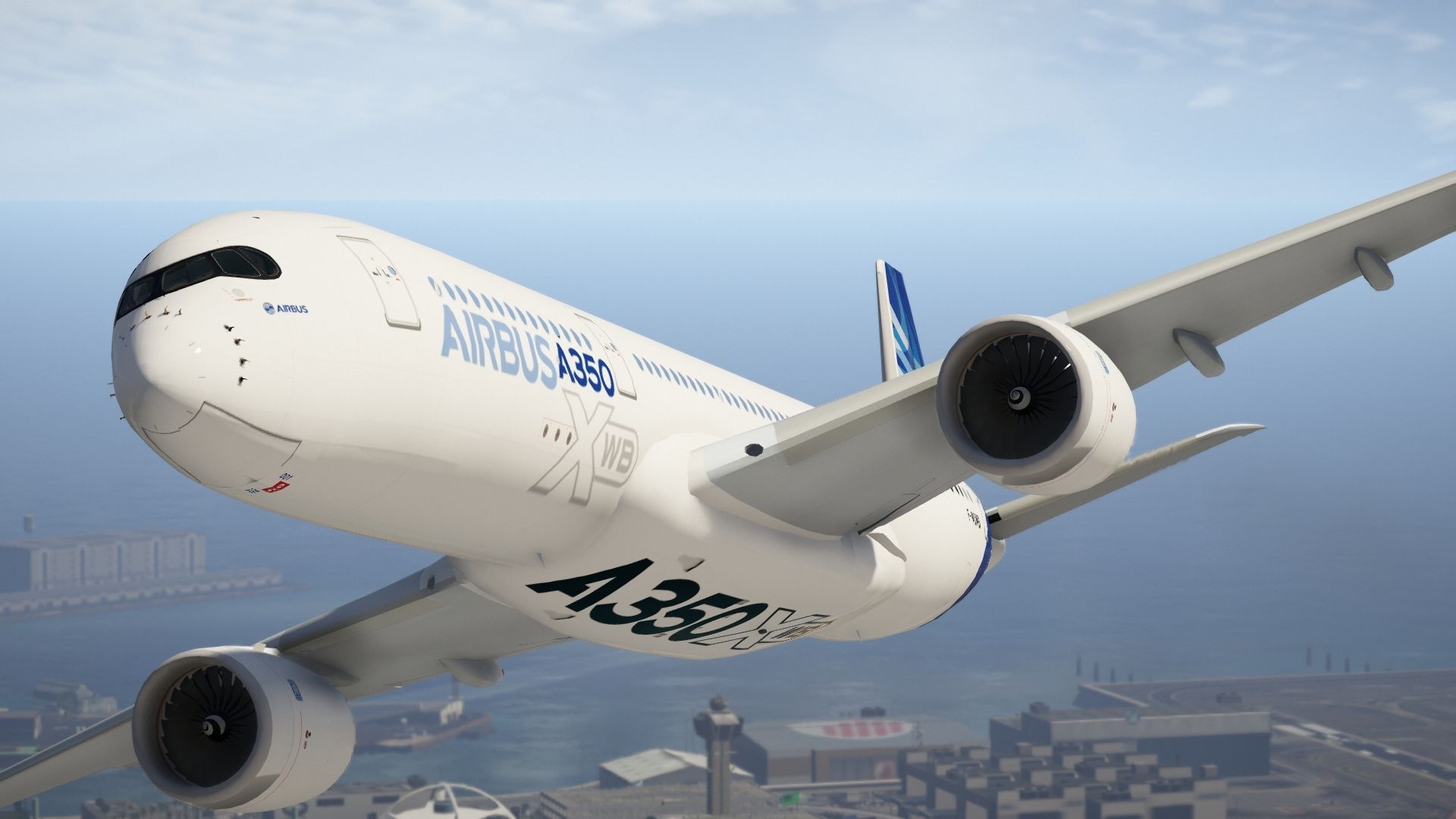 Britten-Norman, Flight simulation, Blackbox simulation, Microsoft Flight Simulator, 1920x1080 Full HD Desktop
