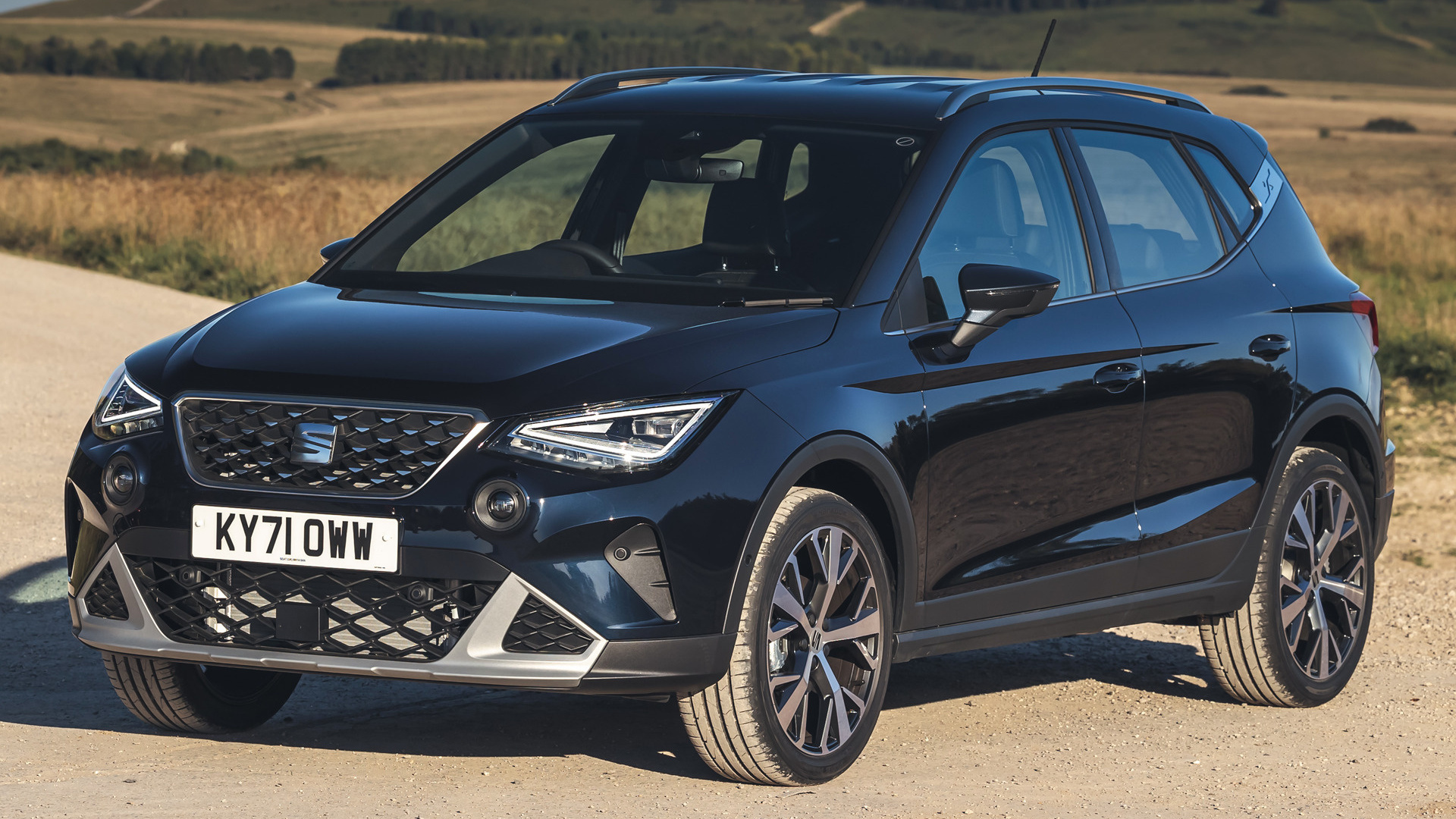 Seat Arona, 2021 Seat Arona UK, Car pixel, 1920x1080 Full HD Desktop