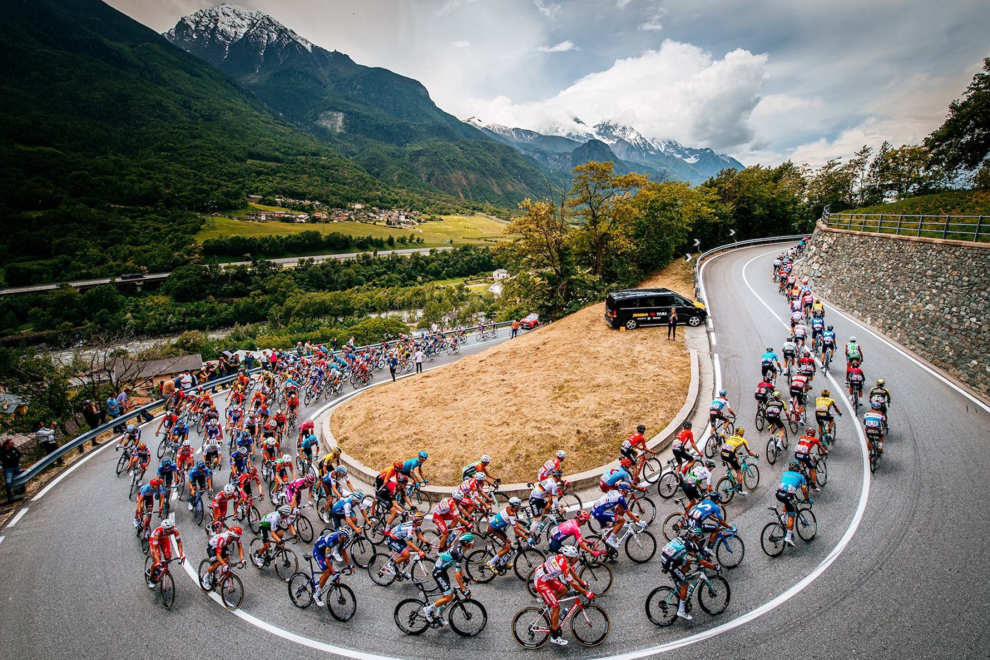 Tour of the Alps, Road cycling Wallpaper, 2000x1340 HD Desktop