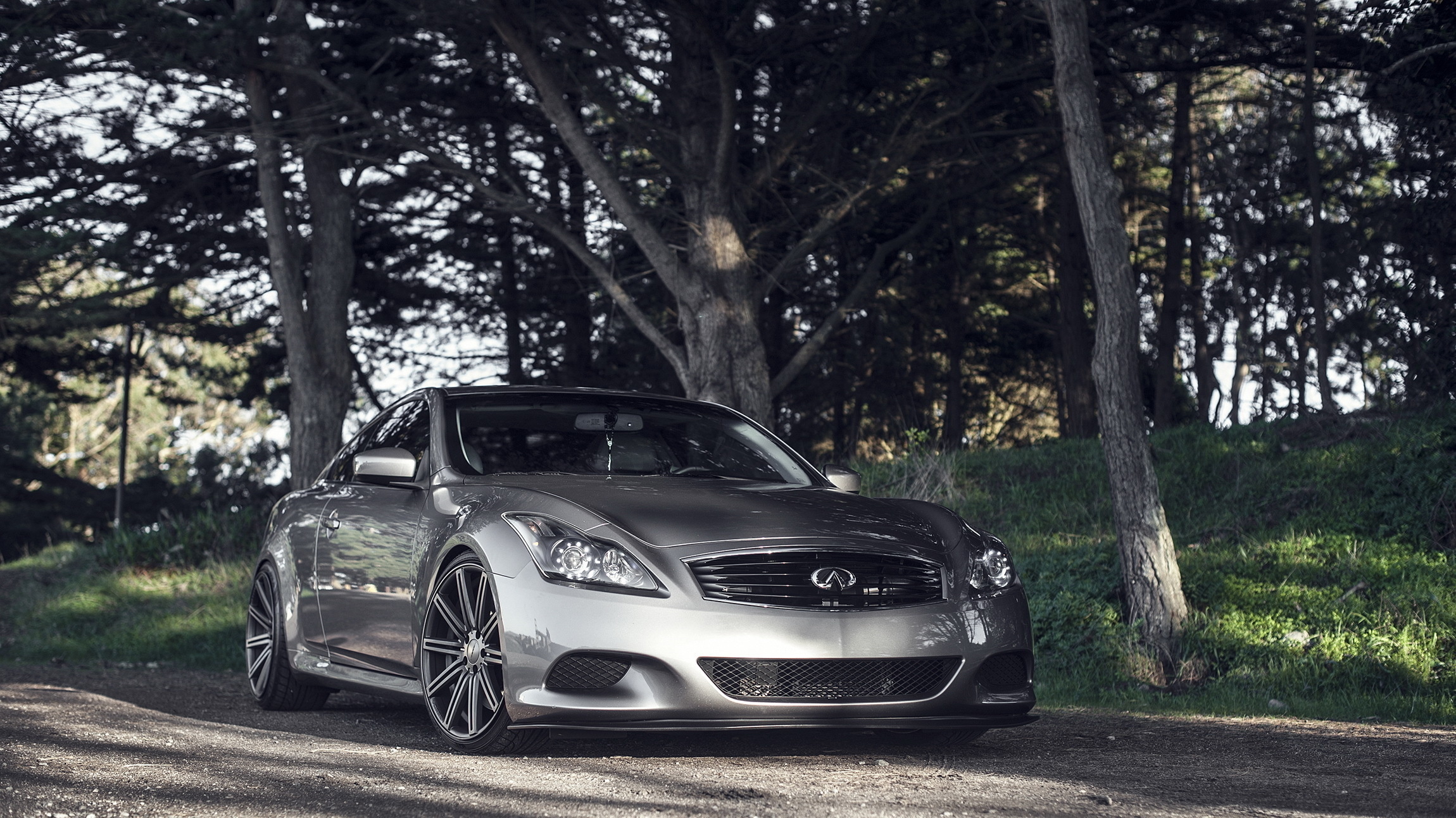 Vossen CV4, Infiniti G37 Wallpaper, 2300x1300 HD Desktop